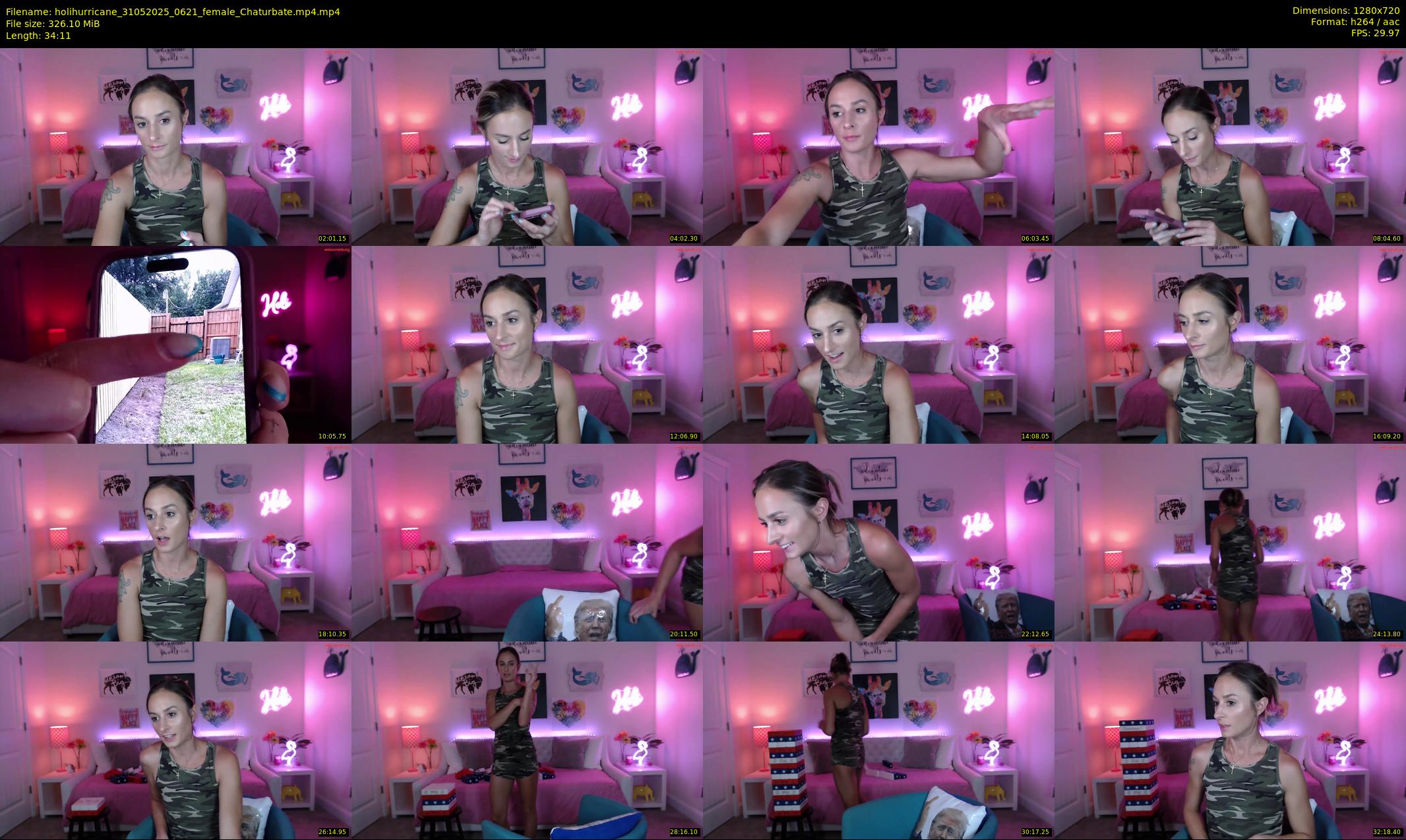holihurricane — 35 minute Chaturbate female cam show recording, 720p, May 31, 2025
