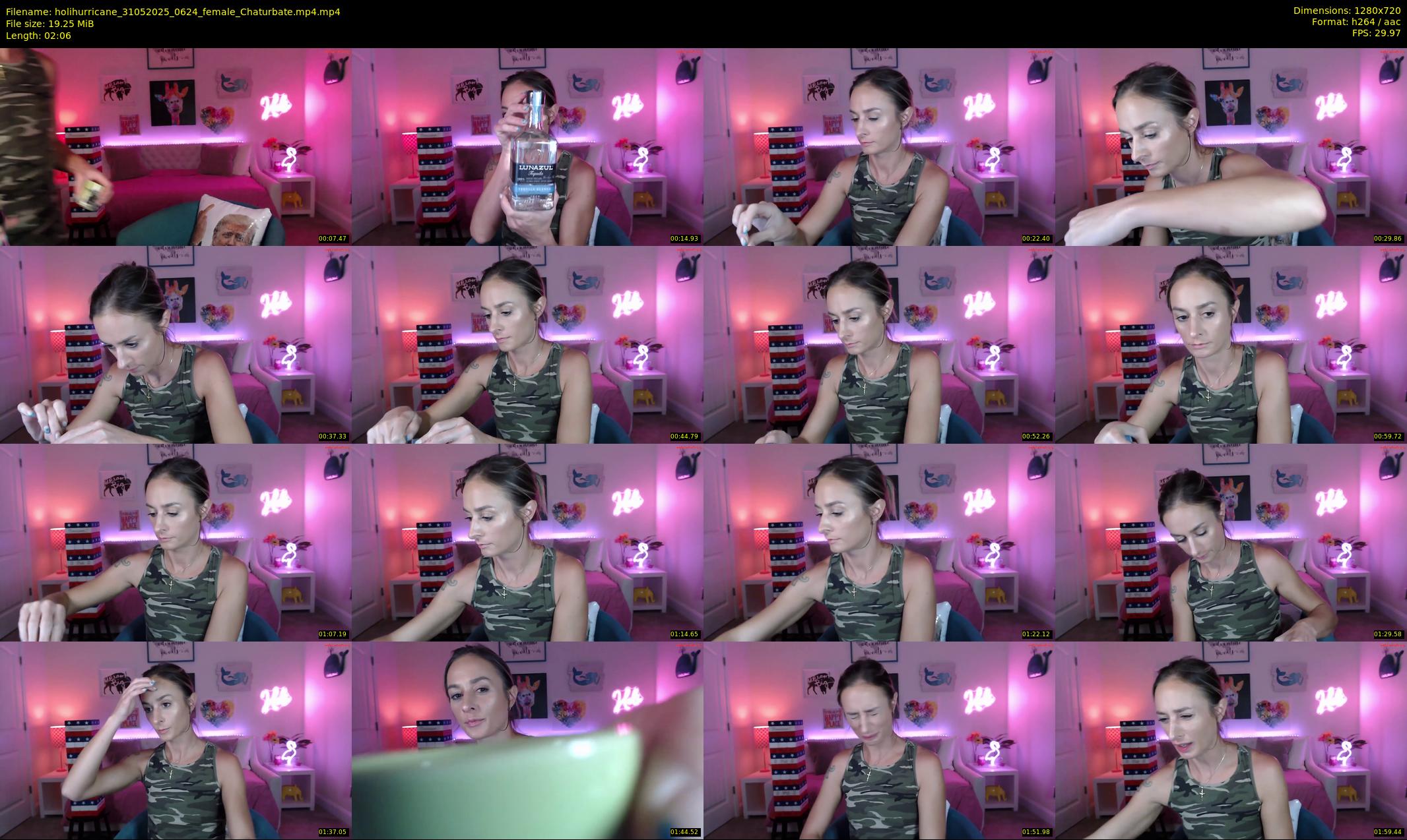 holihurricane — 3 minute Chaturbate female cam show recording, 720p, May 31, 2025