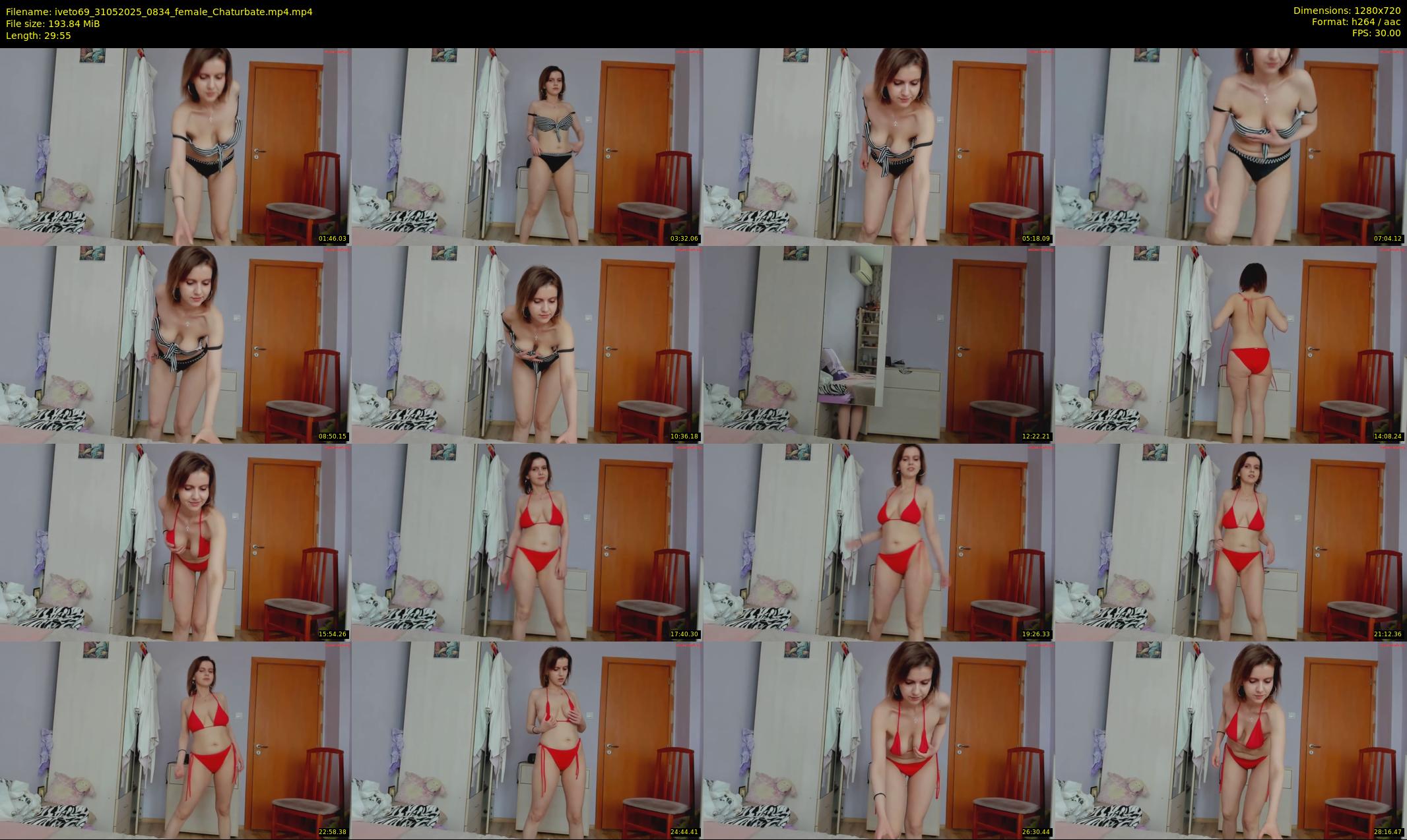 iveto69 — 30 minute Chaturbate female cam show recording, 720p, May 31, 2025