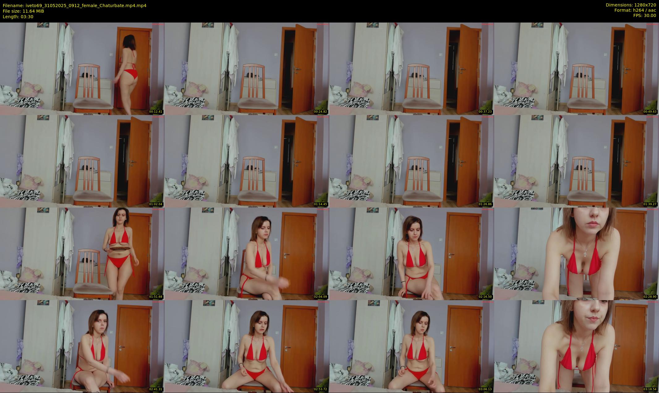 iveto69 — 4 minute Chaturbate female cam show recording, 720p, May 31, 2025