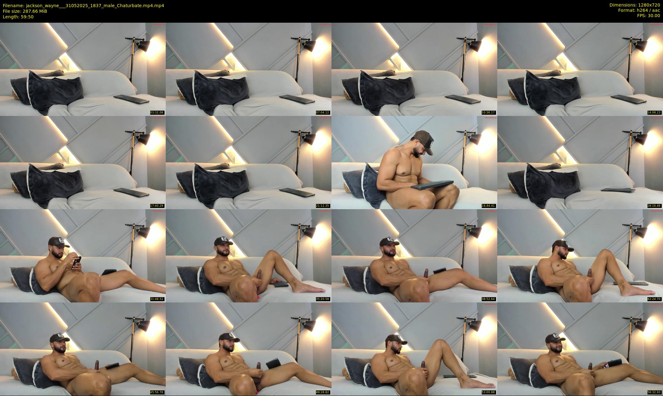 jackson_wayne__ — 60 minute Chaturbate male cam show recording, 720p, May 31, 2025
