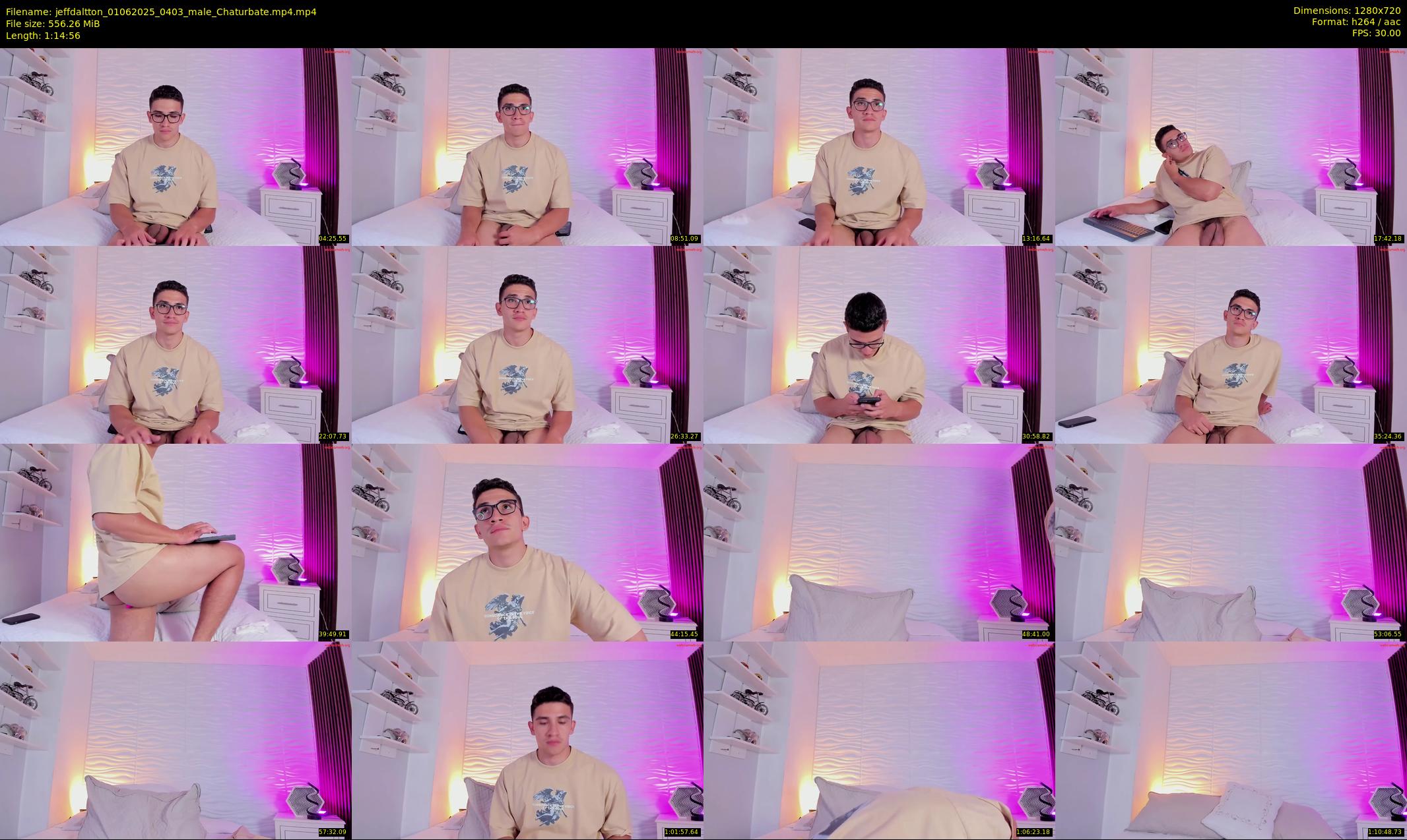 jeffdaltton — 75 minute Chaturbate male cam show recording, 720p, Jun 1, 2025