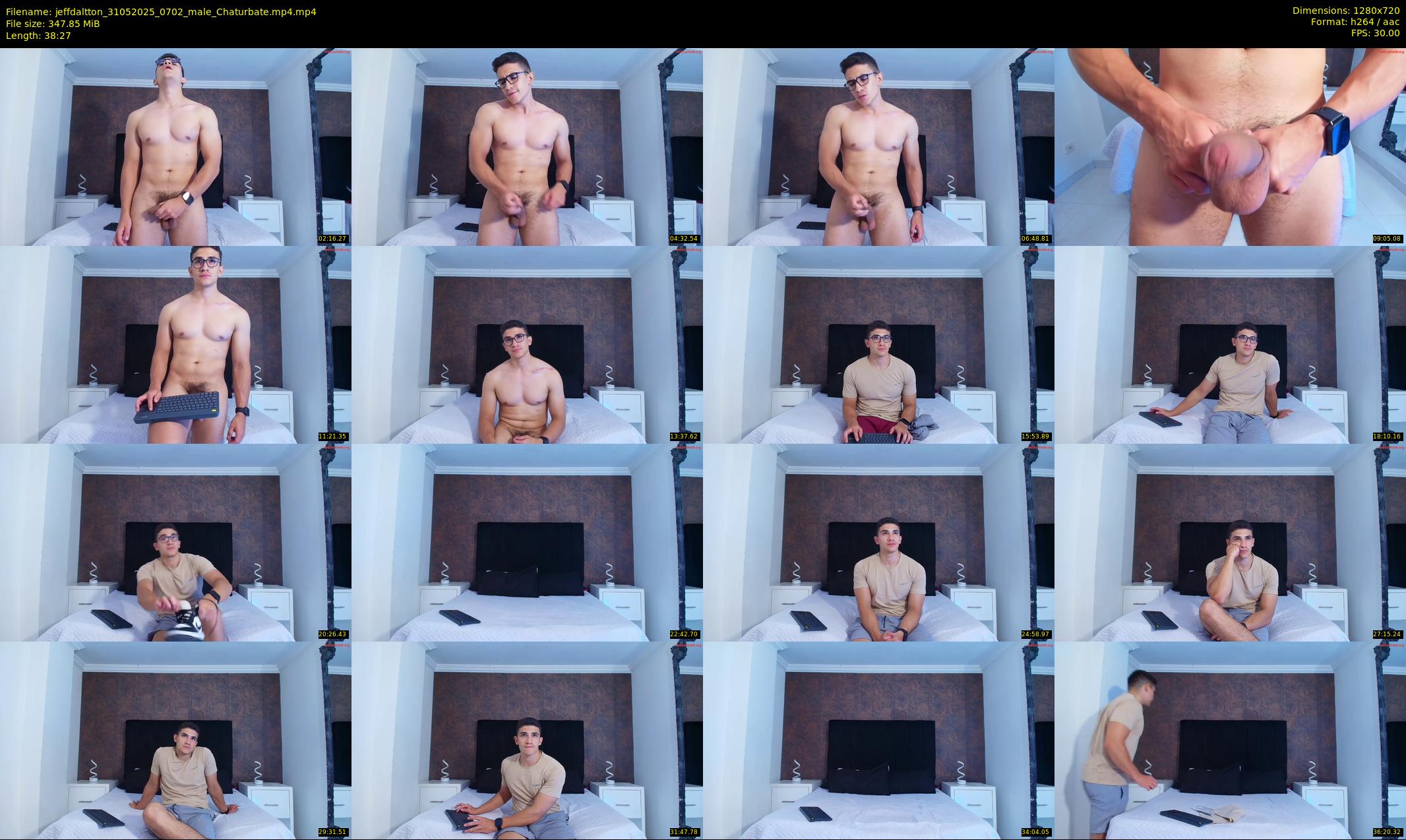 jeffdaltton — 39 minute Chaturbate male cam show recording, 720p, May 31, 2025