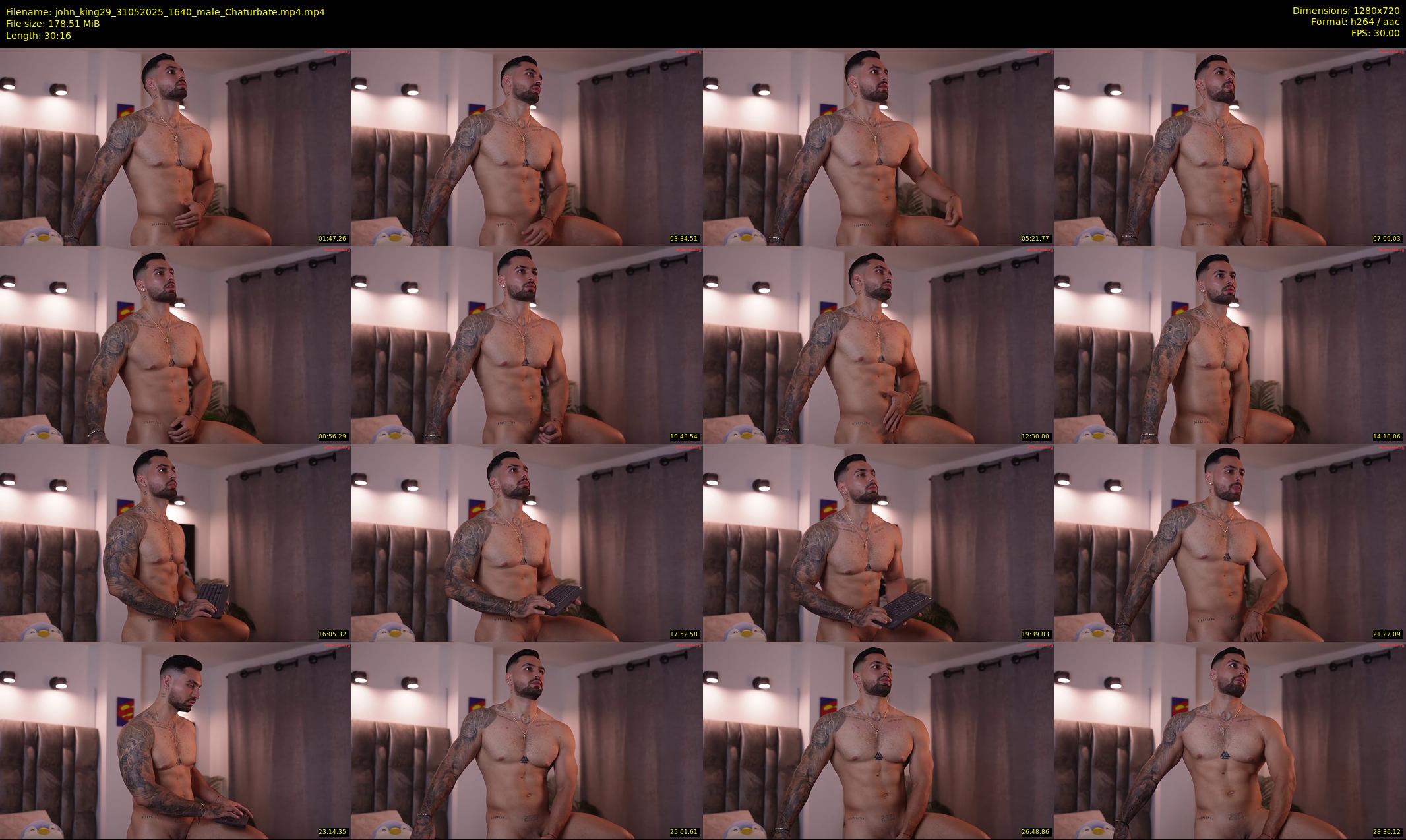 john_king29 — 31 minute Chaturbate male cam show recording, 720p, May 31, 2025