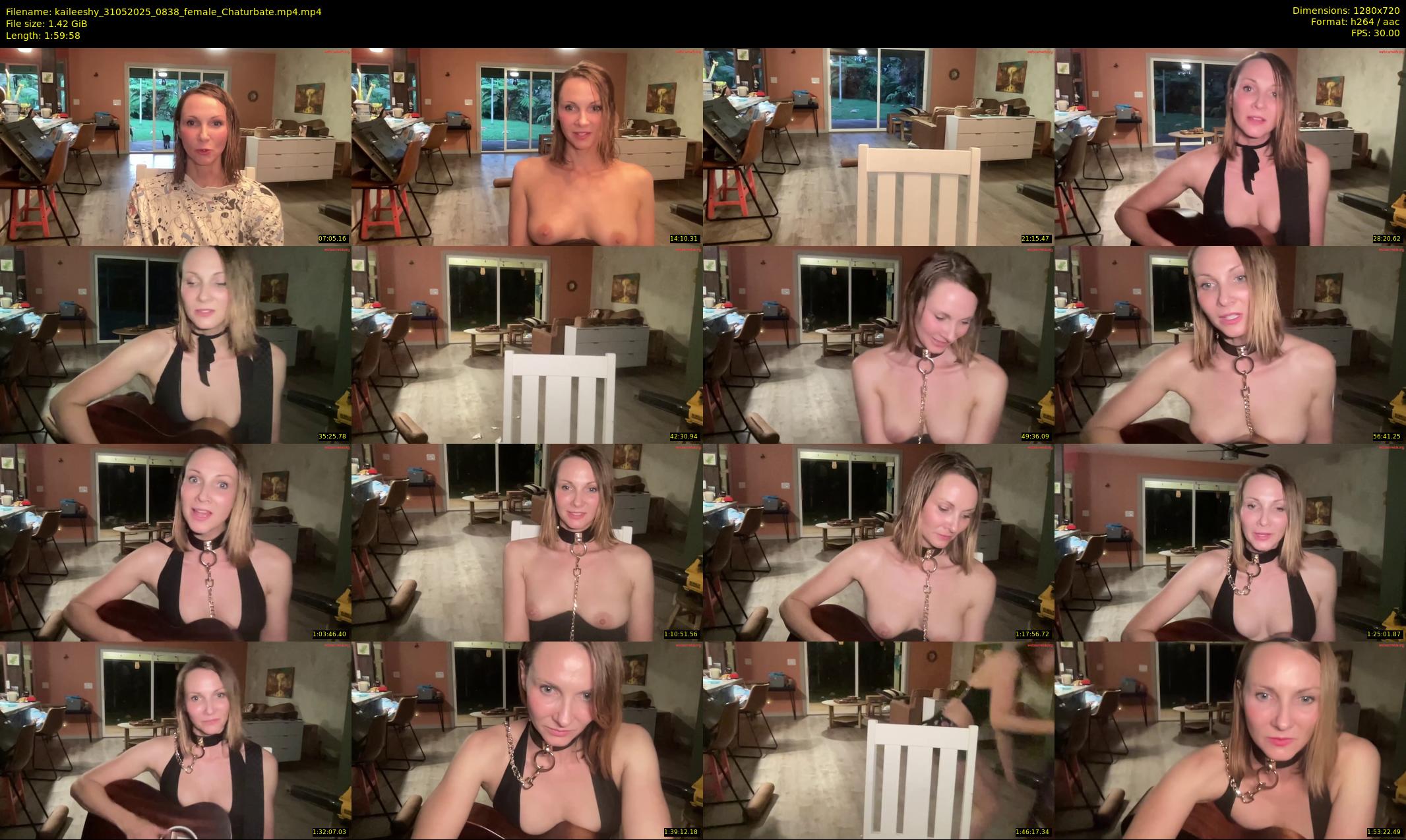 kaileeshy — 120 minute Chaturbate female cam show recording, 720p, May 31, 2025