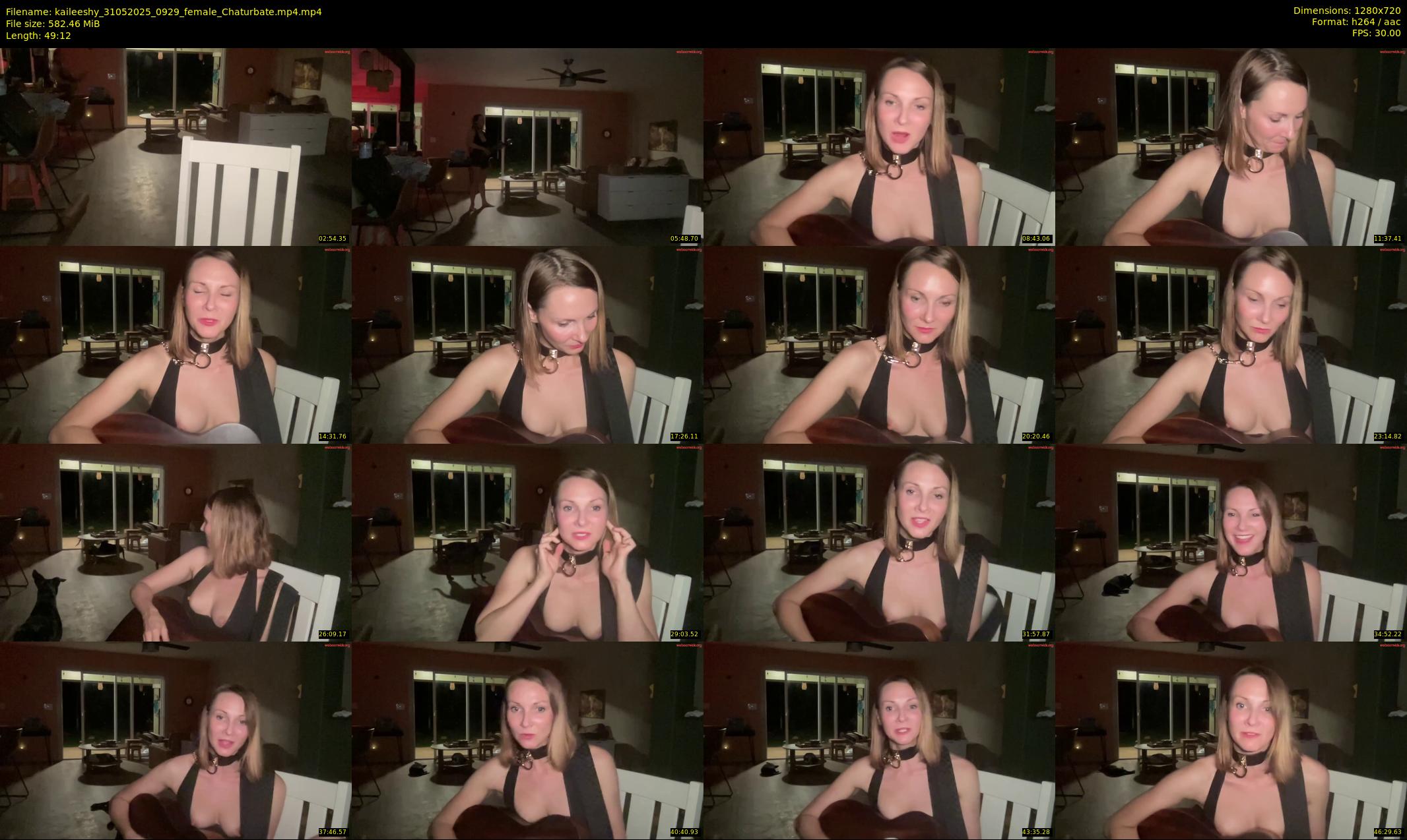 kaileeshy — 50 minute Chaturbate female cam show recording, 720p, May 31, 2025