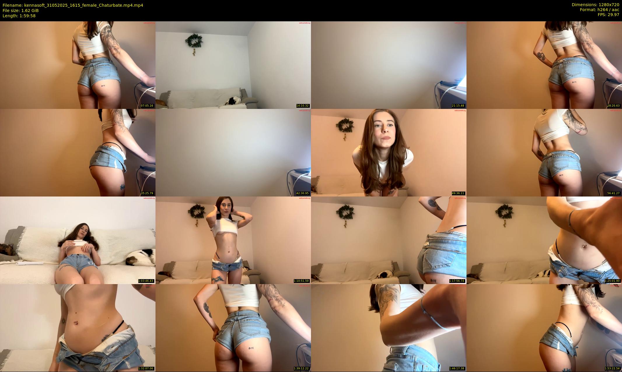 kennasoft — 120 minute Chaturbate female cam show recording, 720p, May 31, 2025