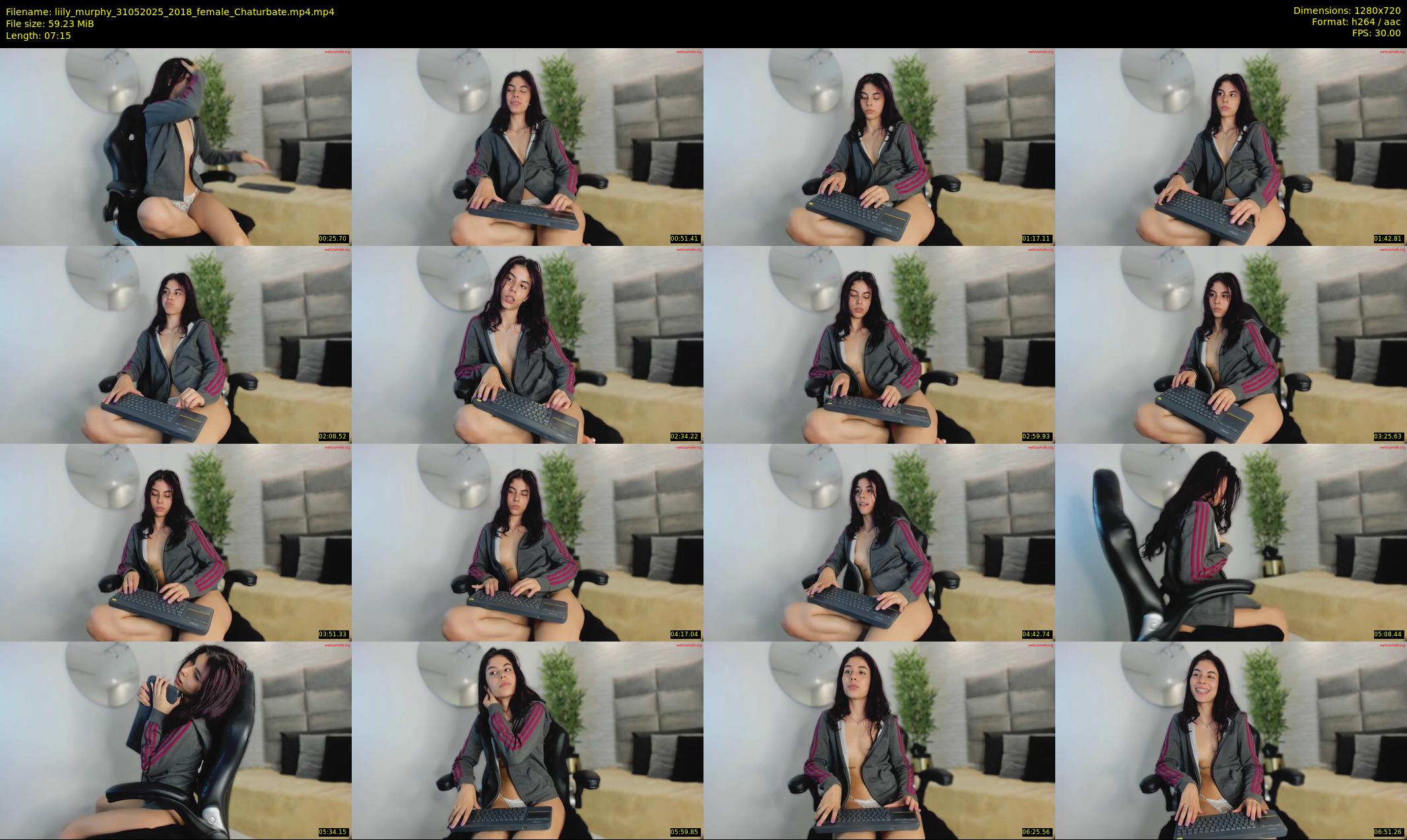 liily_murphy — 8 minute Chaturbate female cam show recording, 720p, May 31, 2025
