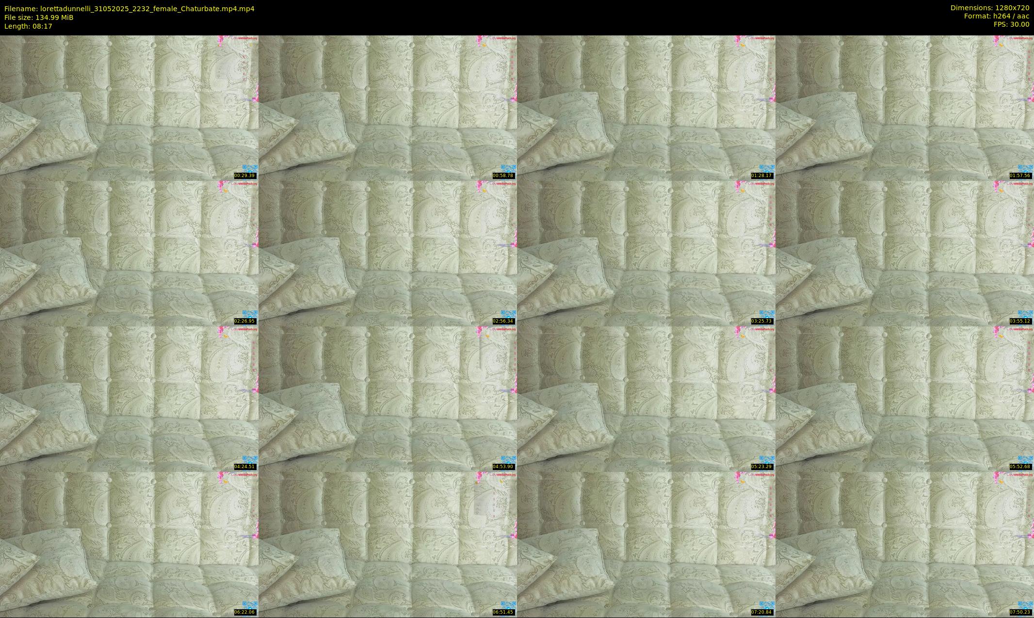 lorettadunnelli — 9 minute Chaturbate female cam show recording, 720p, May 31, 2025
