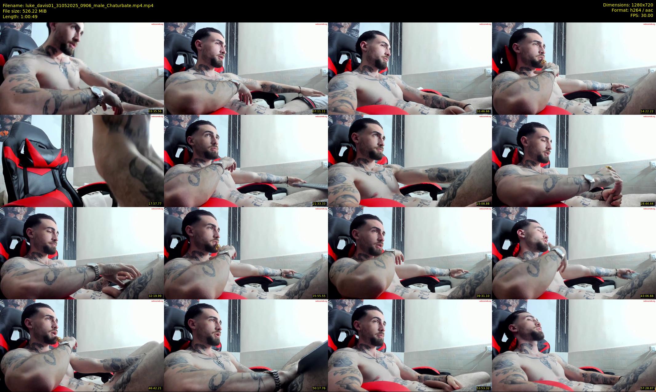 luke_davis01 — 61 minute Chaturbate male cam show recording, 720p, May 31, 2025