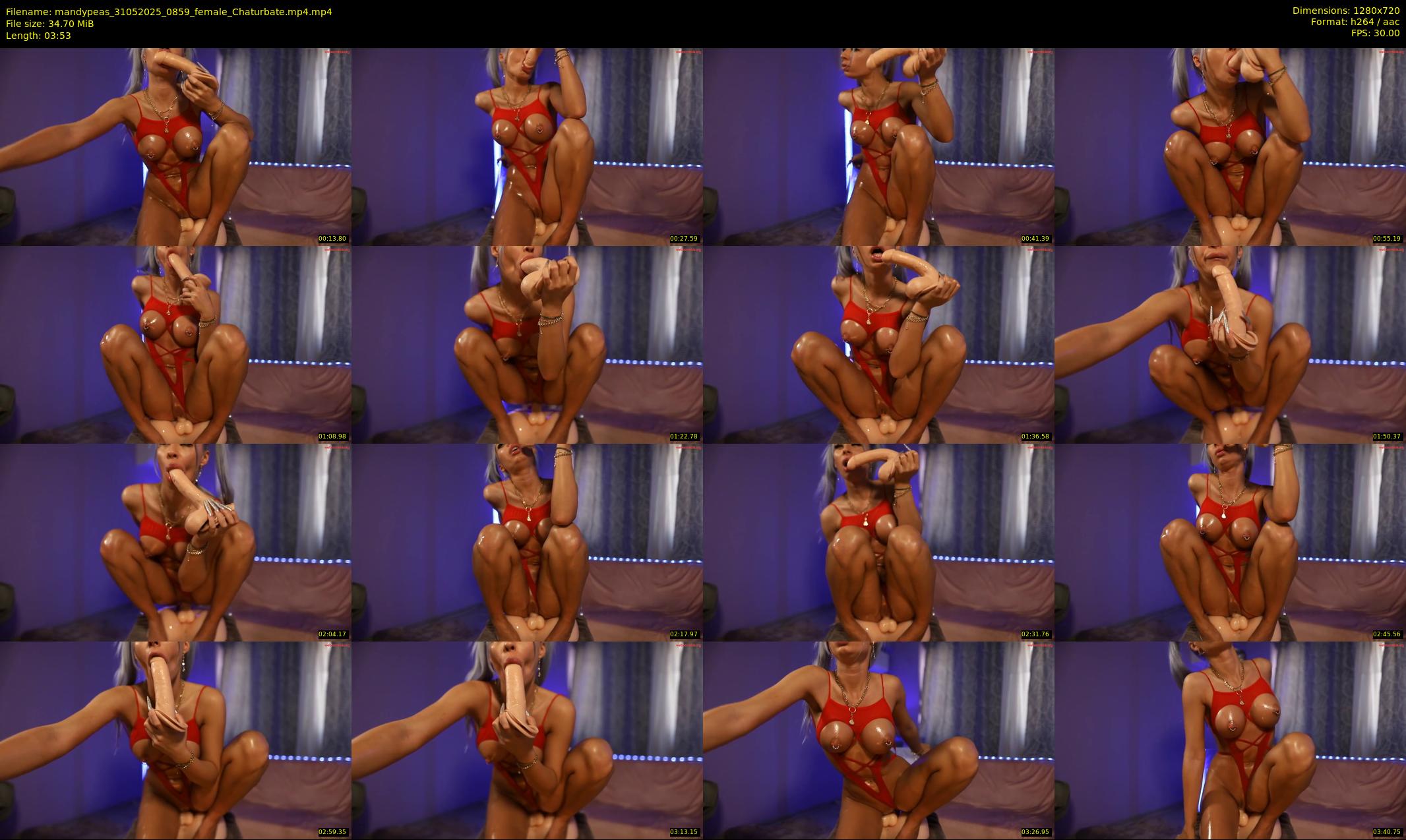 mandypeas — 4 minute Chaturbate female cam show recording, 720p, May 31, 2025