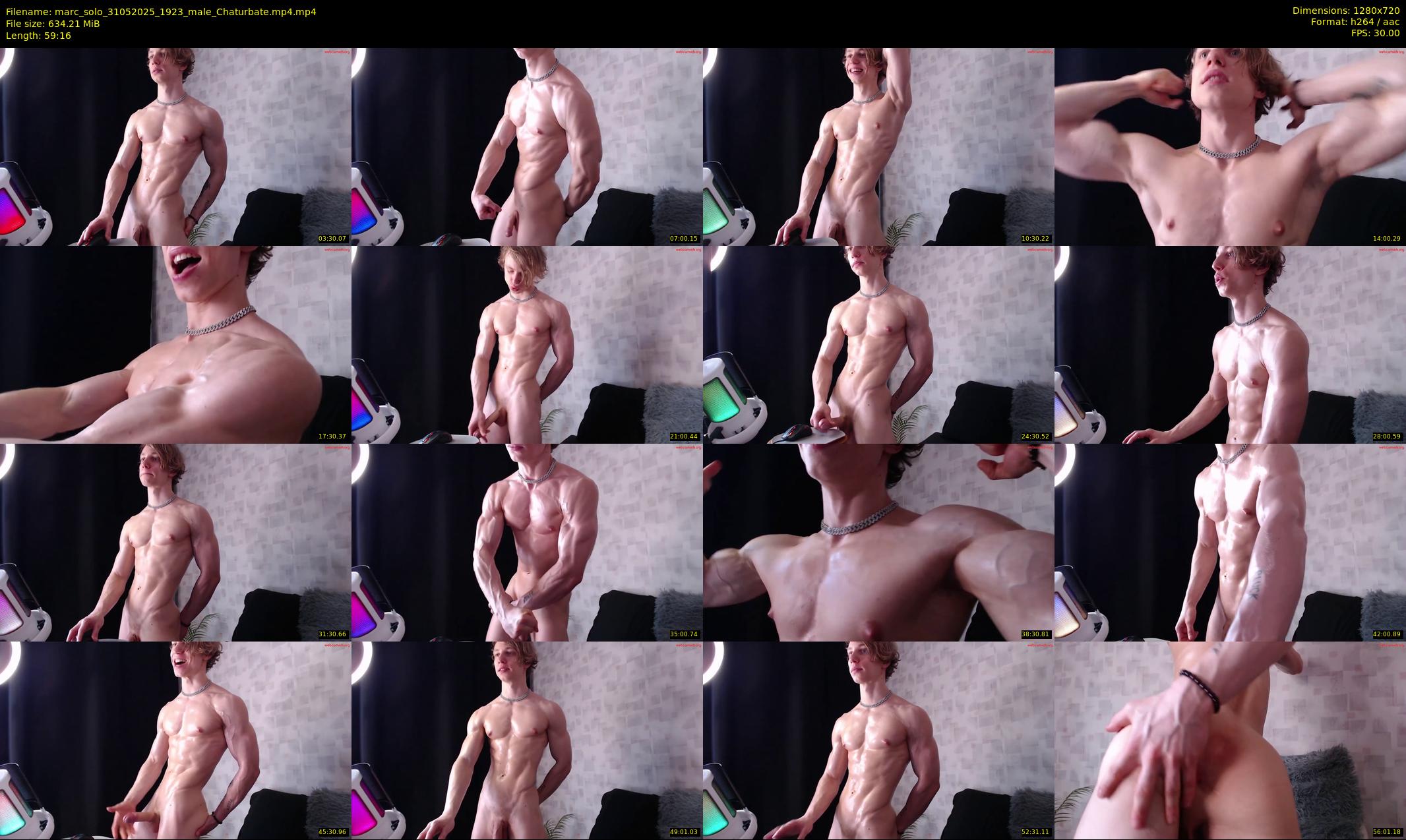 marc_solo — 60 minute Chaturbate male cam show recording, 720p, May 31, 2025