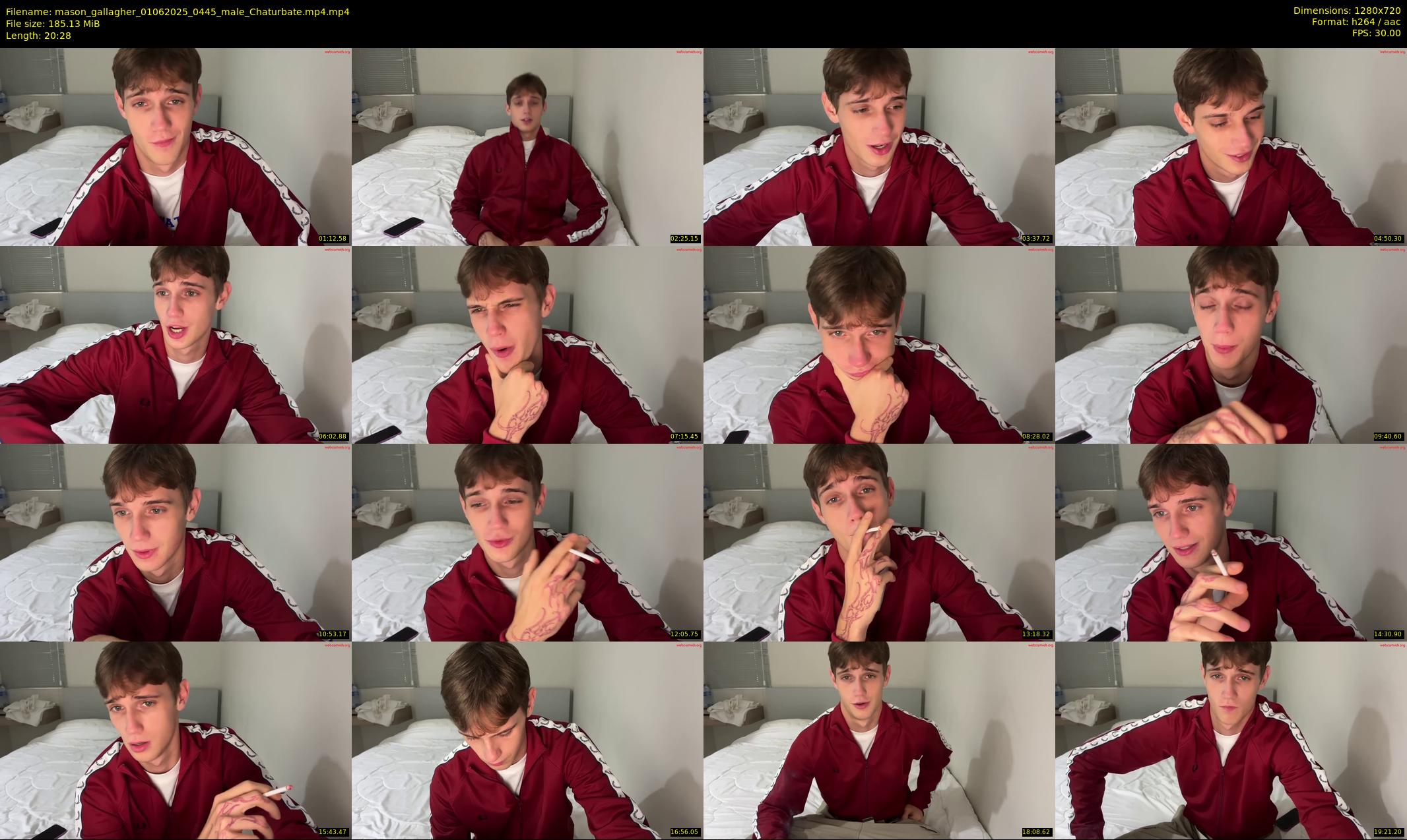 mason_gallagher — 21 minute Chaturbate male cam show recording, 720p, Jun 1, 2025