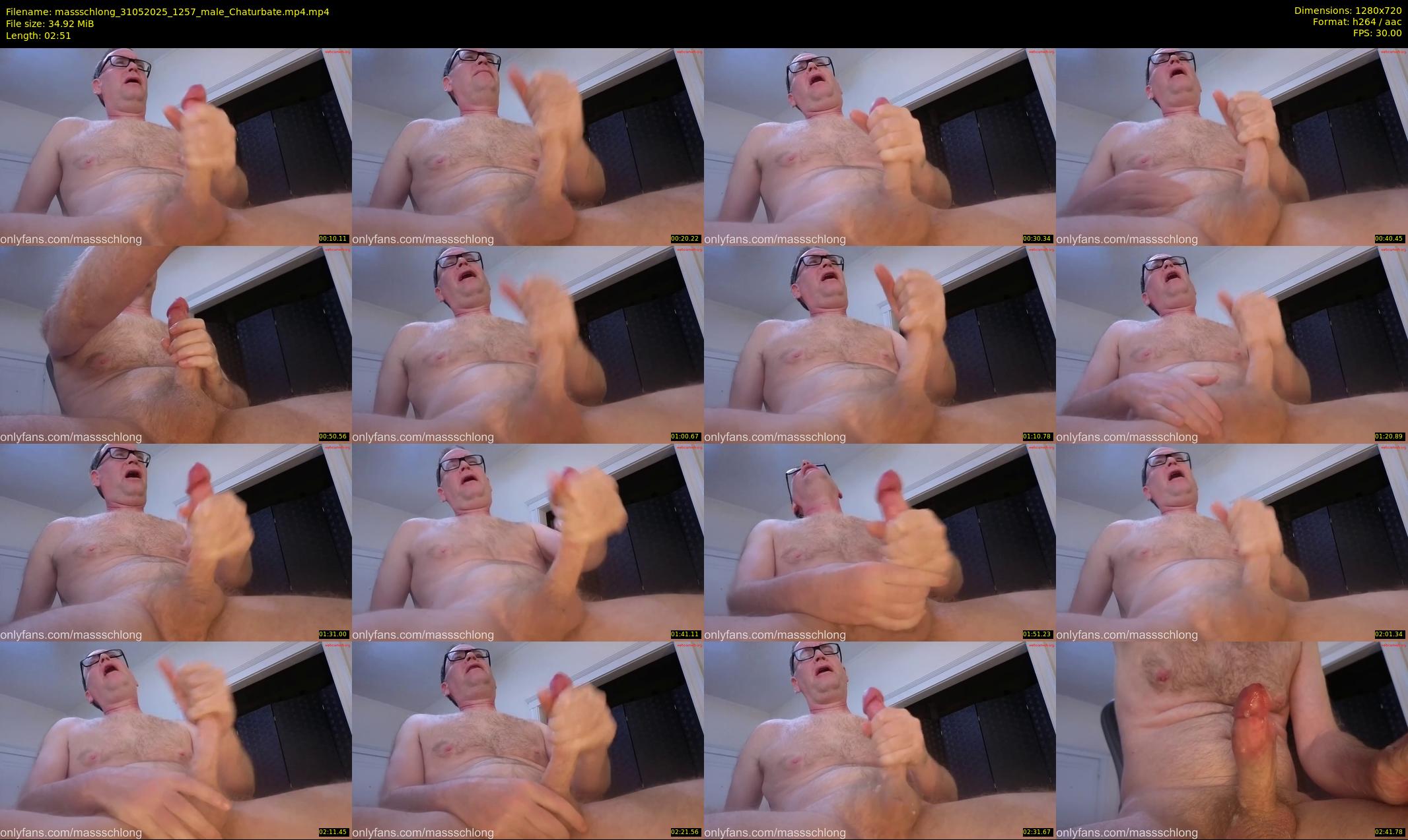 massschlong — 3 minute Chaturbate male cam show recording, 720p, May 31, 2025