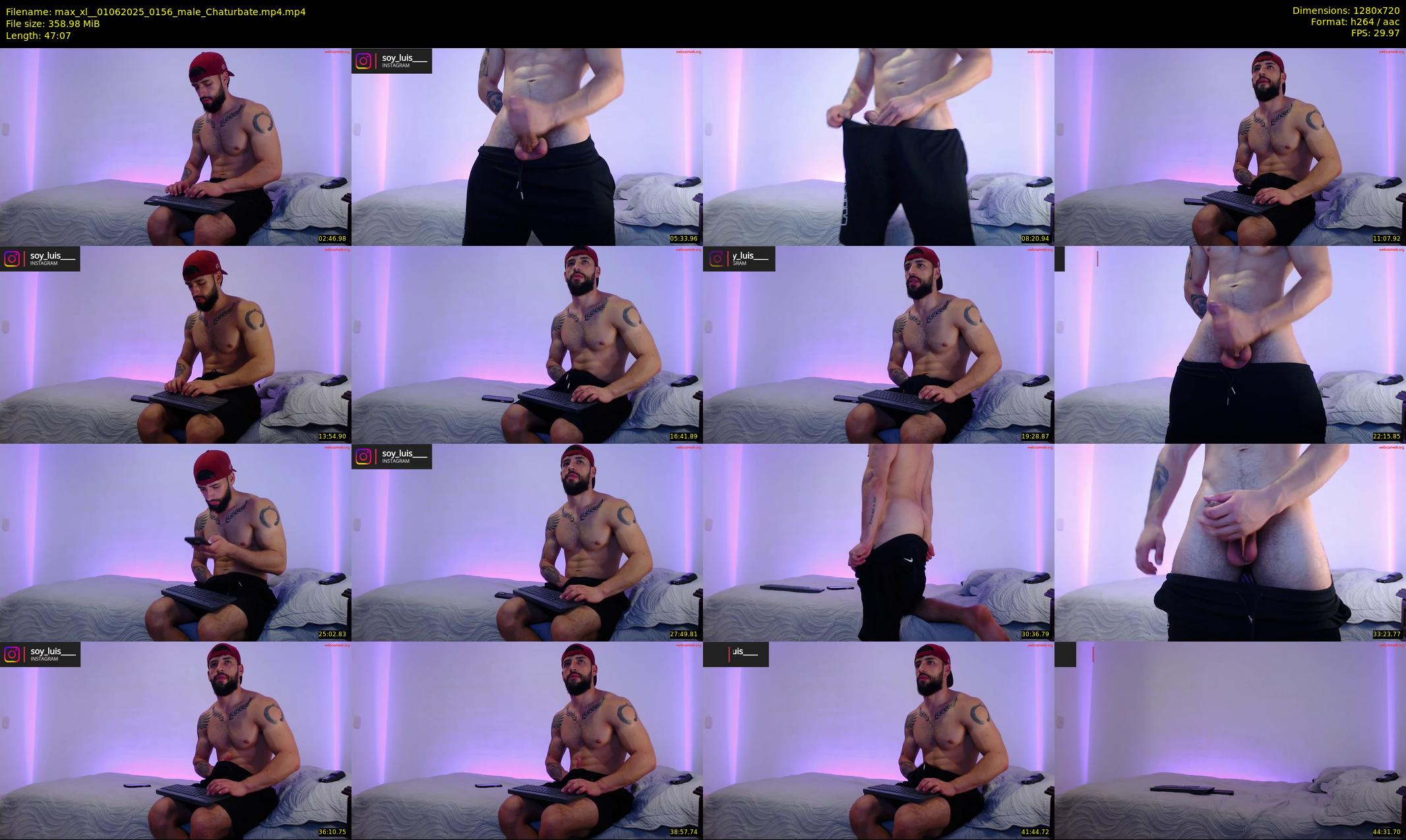 max_xl_ — 48 minute Chaturbate male cam show recording, 720p, Jun 1, 2025