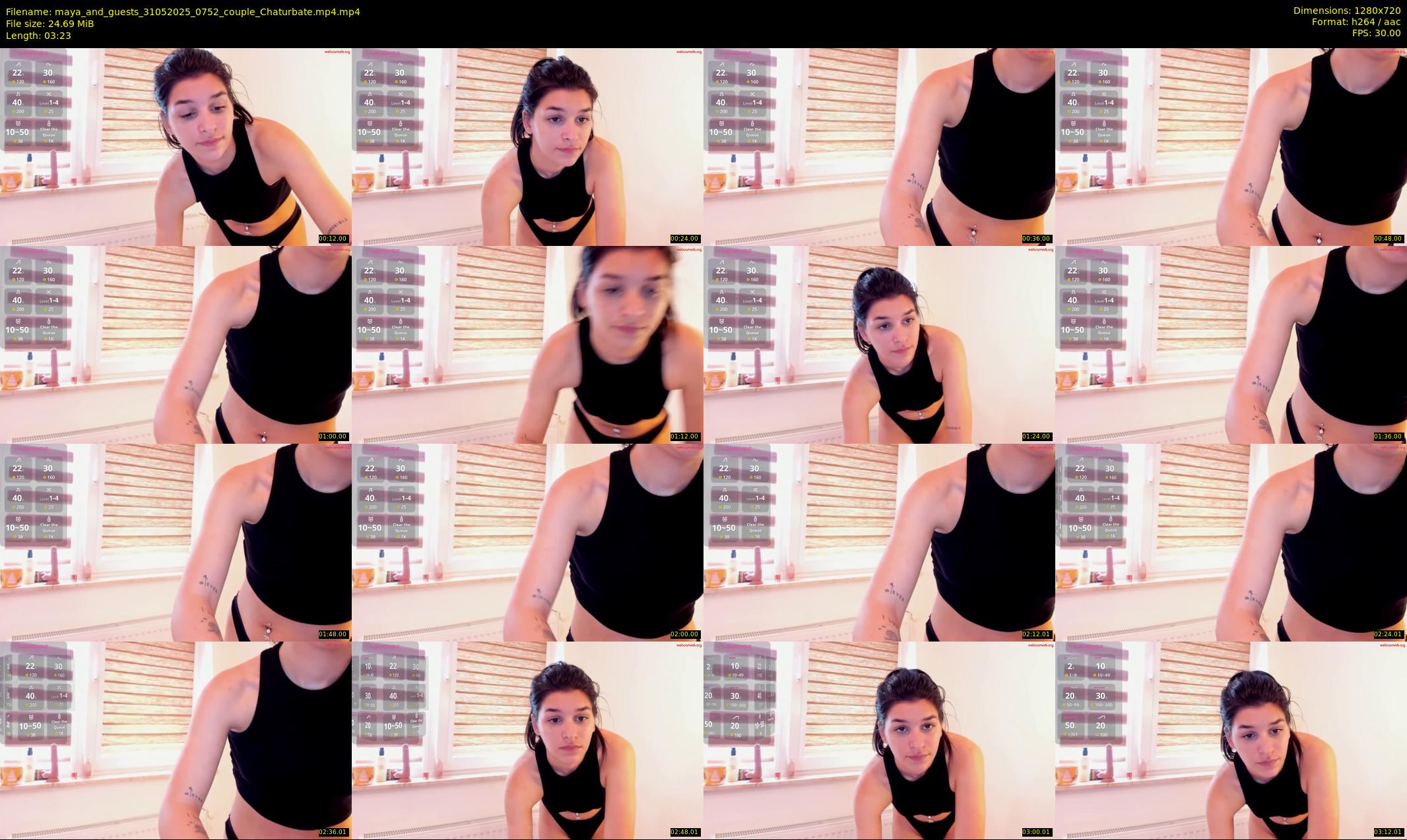 maya_and_guests — 4 minute Chaturbate couple cam show recording, 720p, May 31, 2025