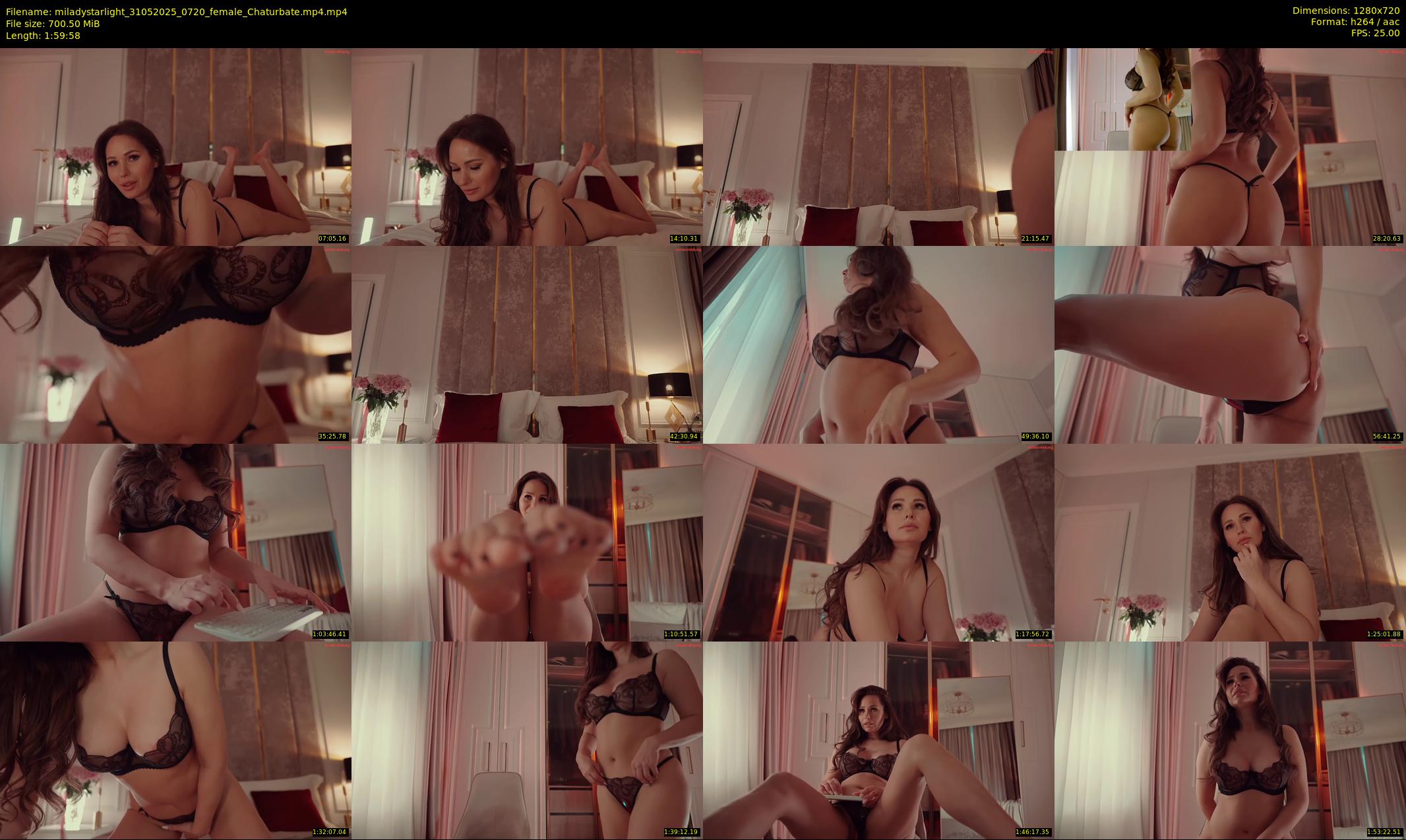 miladystarlight — 120 minute Chaturbate female cam show recording, 720p, May 31, 2025