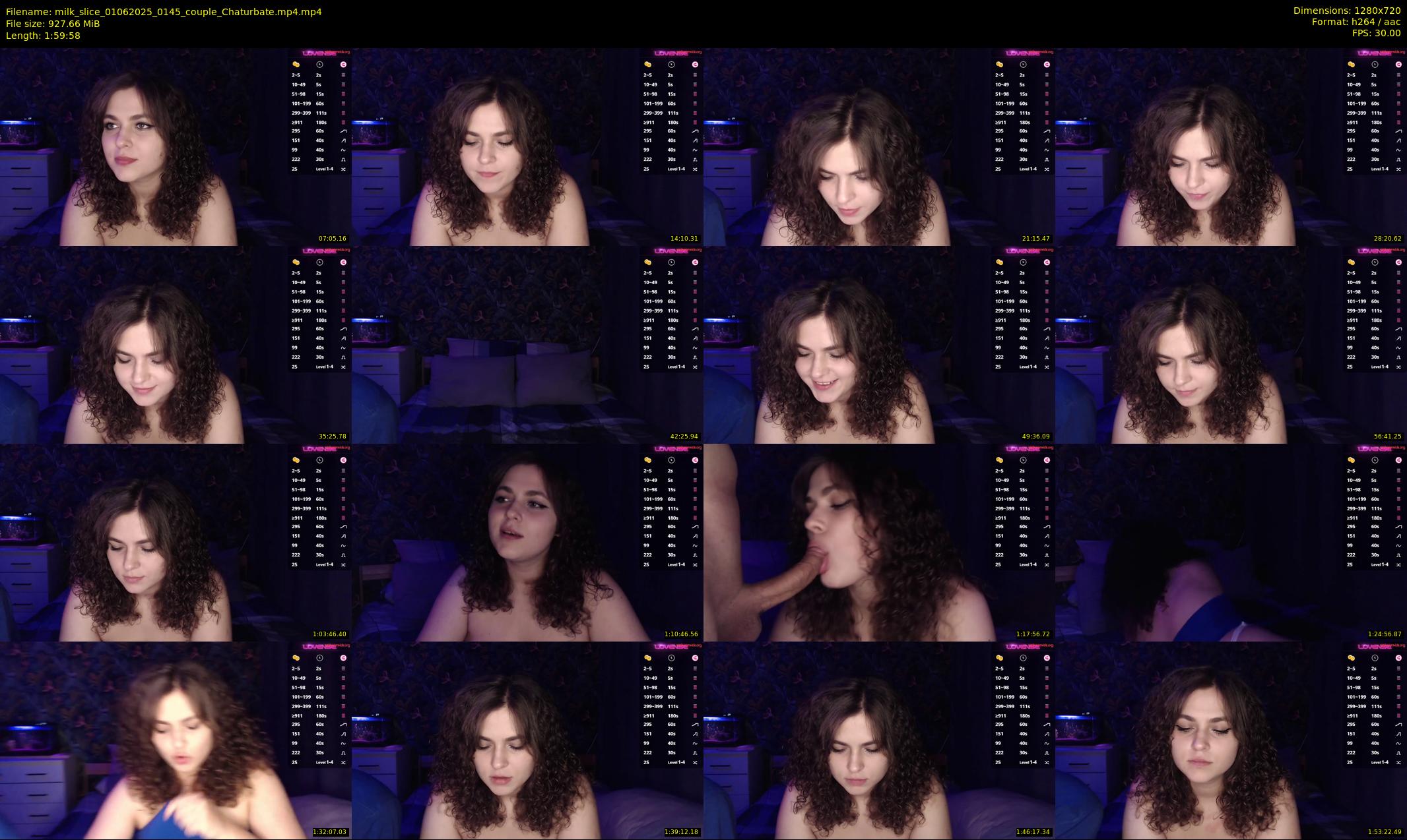 milk_slice — 120 minute Chaturbate couple cam show recording, 720p, Jun 1, 2025