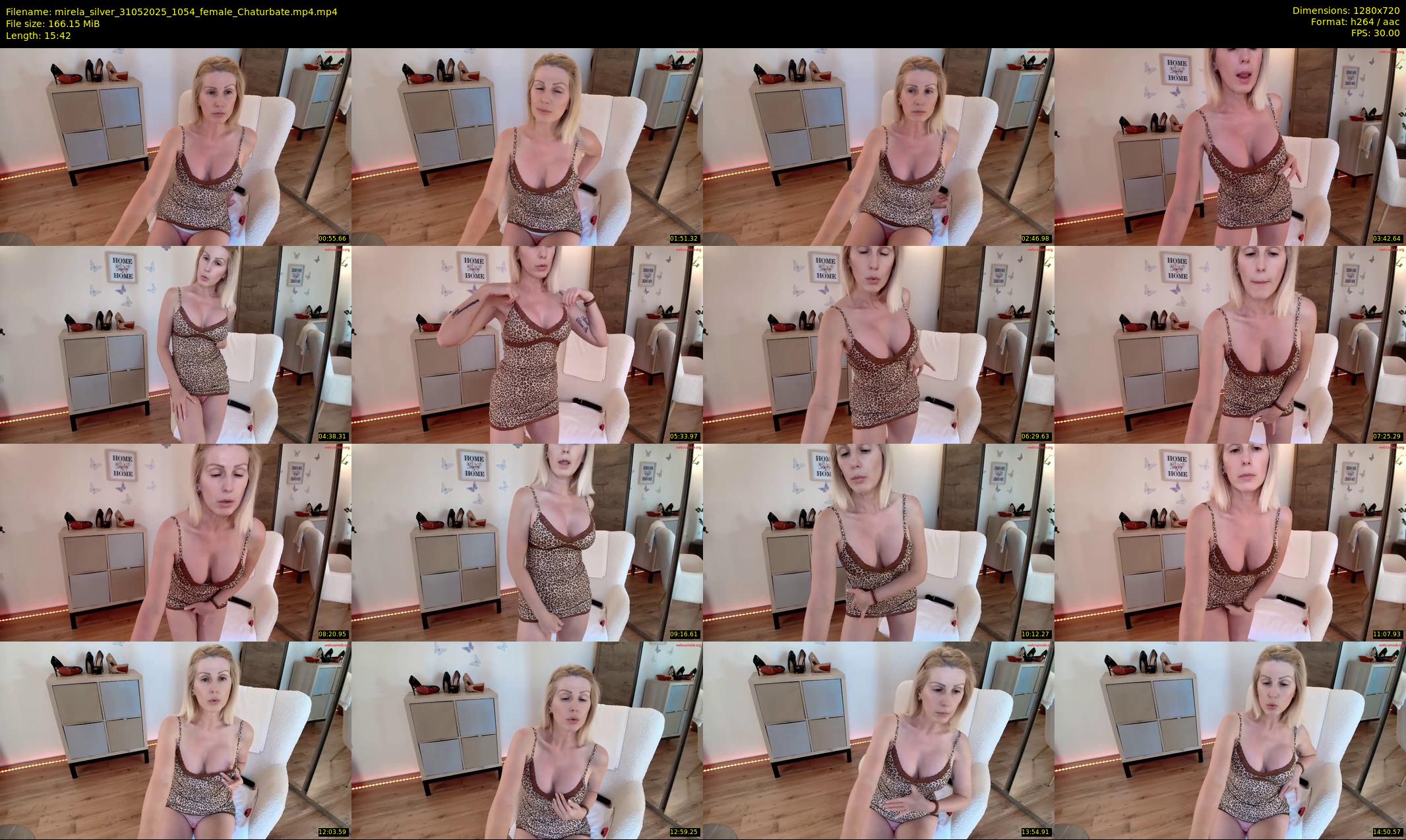 mirela_silver — 16 minute Chaturbate female cam show recording, 720p, May 31, 2025