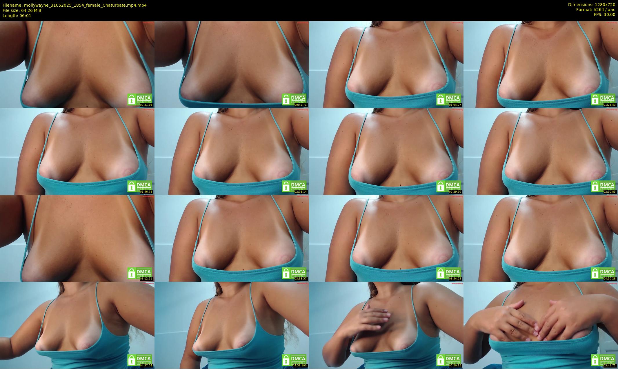 mollywayne — 7 minute Chaturbate female cam show recording, 720p, May 31, 2025