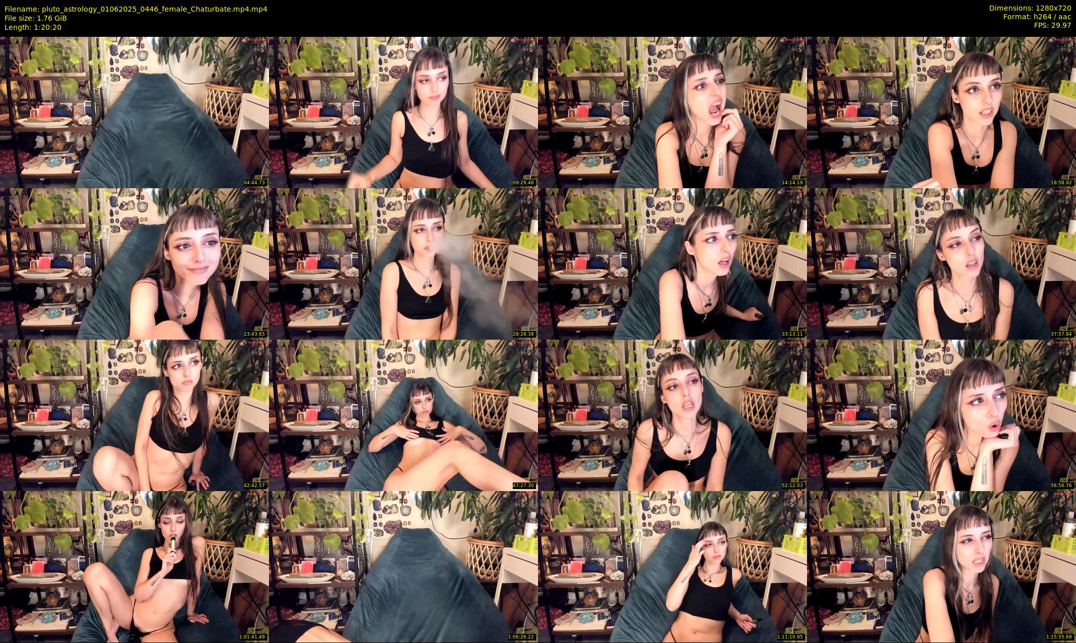 pluto_astrology — 81 minute Chaturbate female cam show recording, 720p, Jun 1, 2025