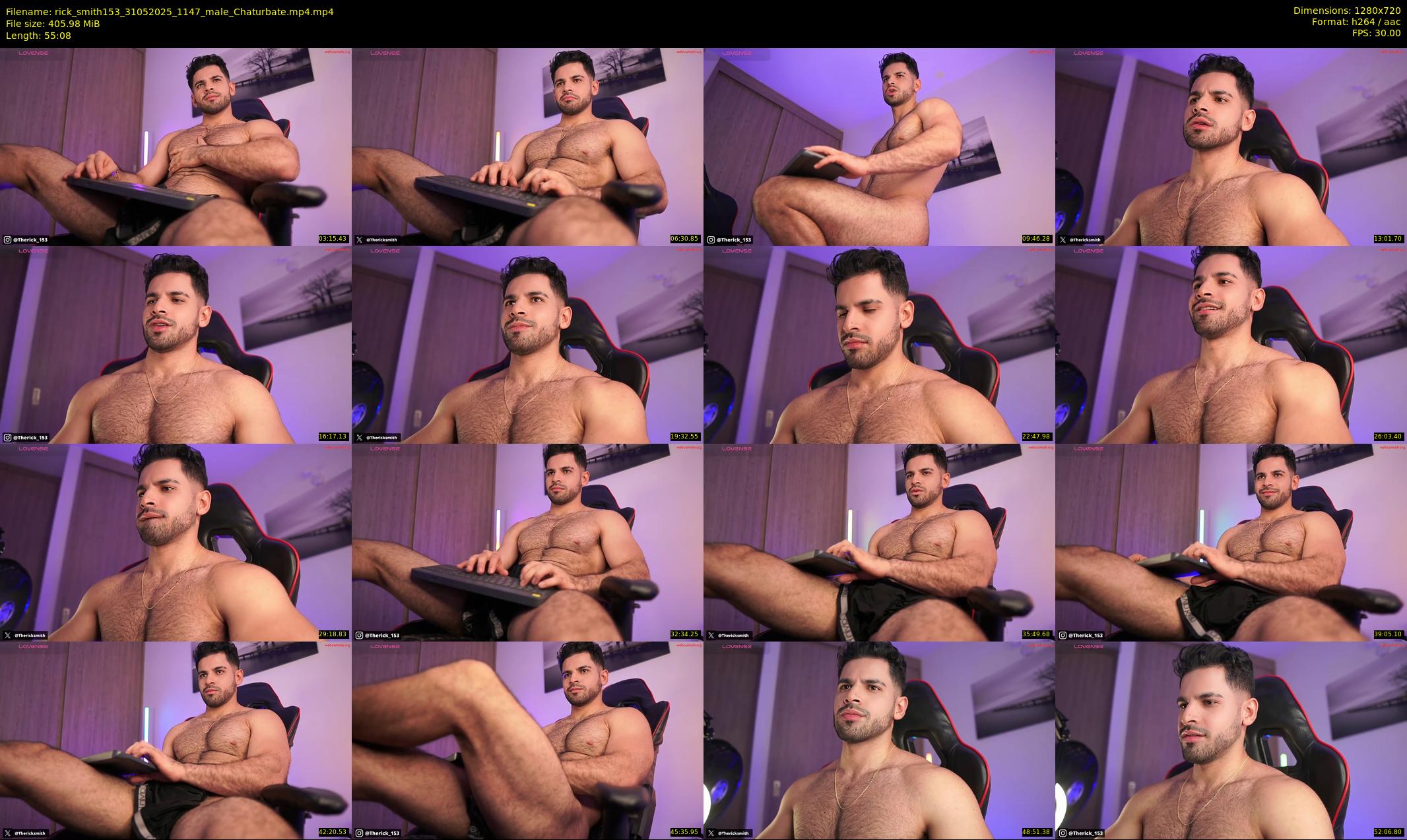 rick_smith153 — 56 minute Chaturbate male cam show recording, 720p, May 31, 2025