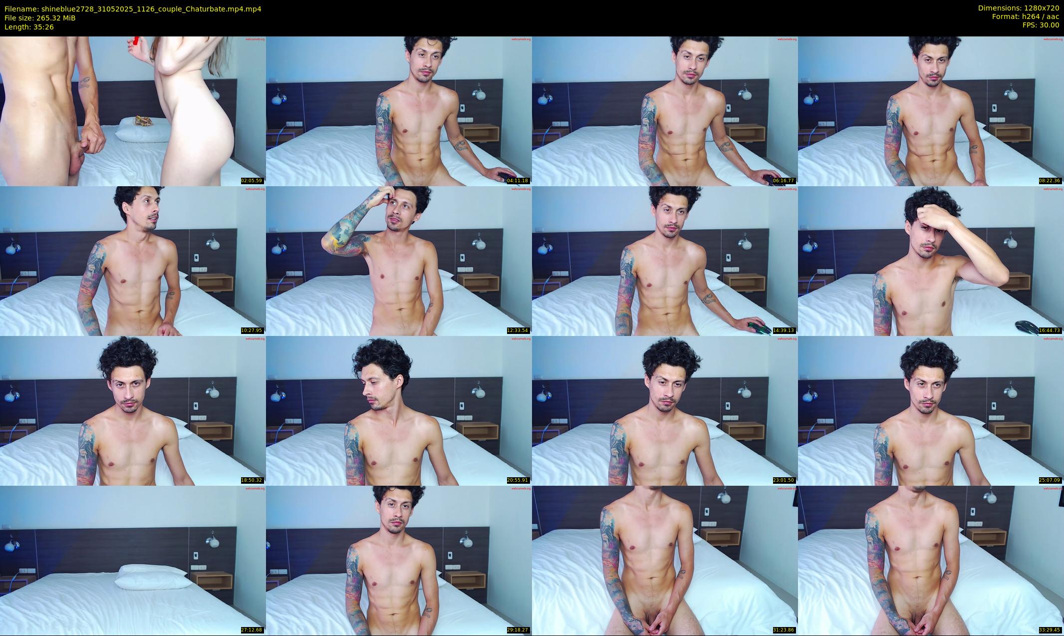 shineblue2728 — 36 minute Chaturbate couple cam show recording, 720p, May 31, 2025