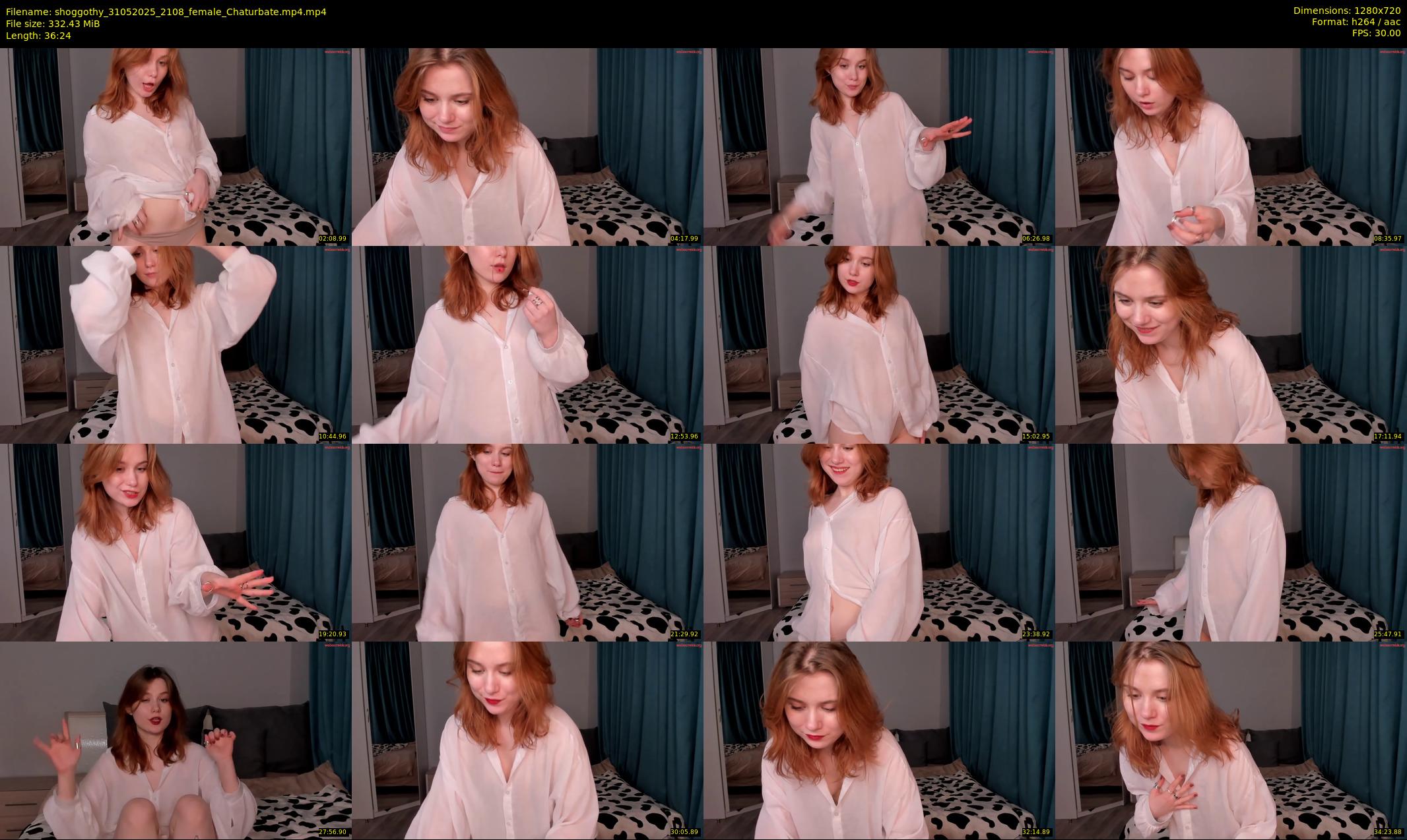 shoggothy — 37 minute Chaturbate female cam show recording, 720p, May 31, 2025