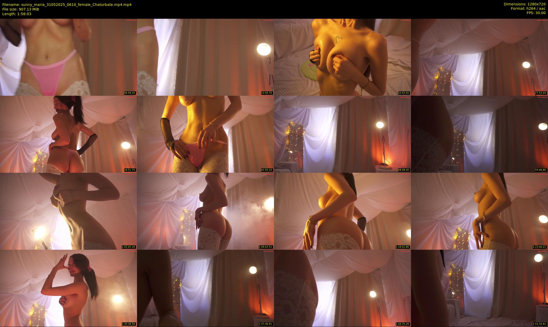 sunny_maria — 119 minute Chaturbate female cam show recording, 720p, May 31, 2025