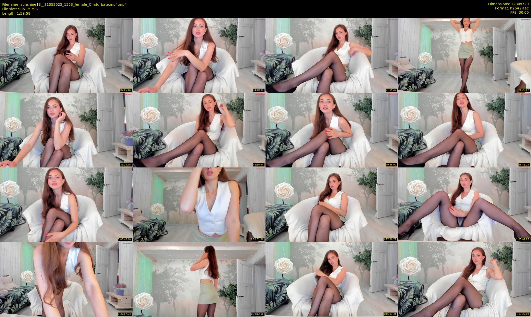 sunshine13_ — 120 minute Chaturbate female cam show recording, 720p, May 31, 2025