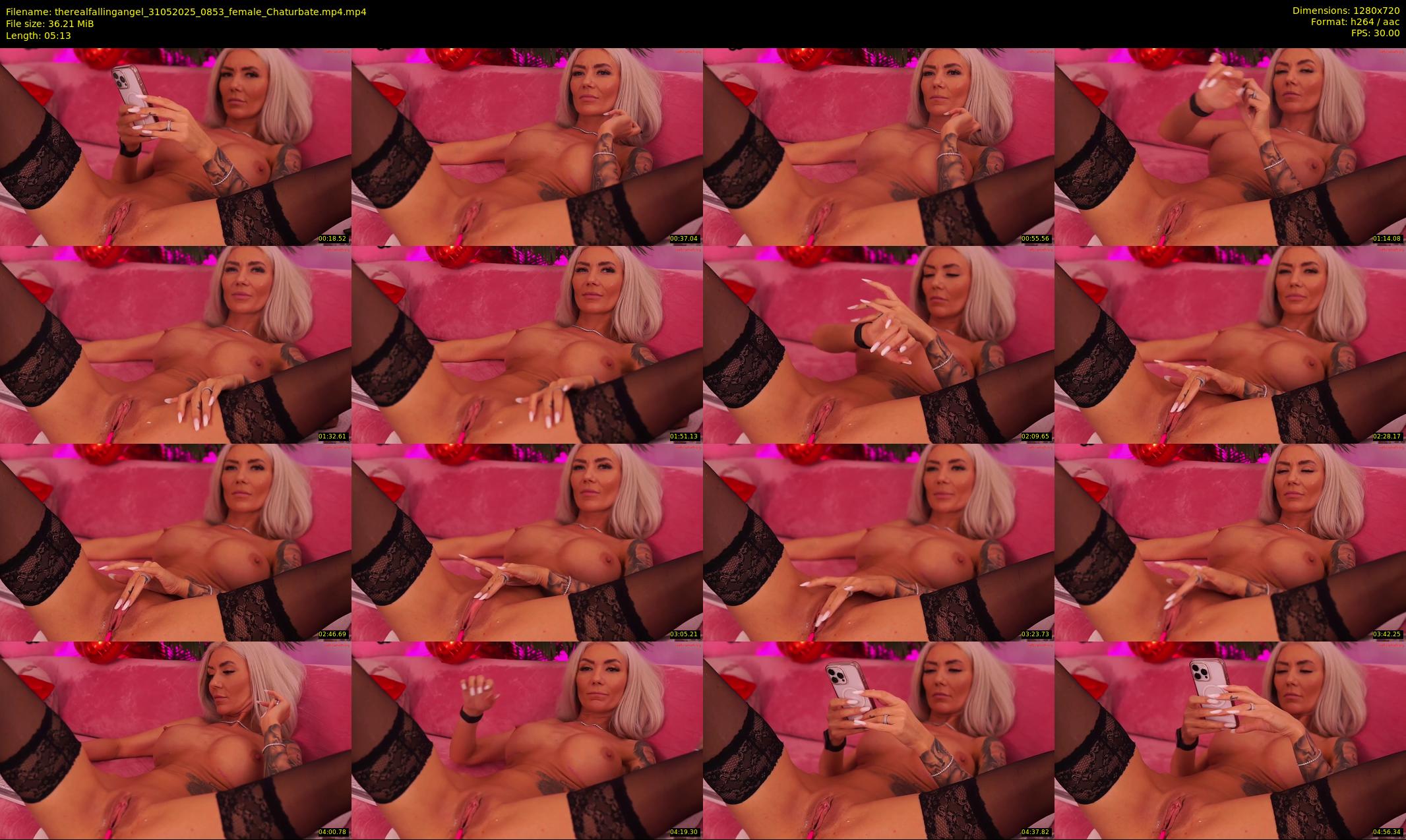 therealfallingangel — 6 minute Chaturbate female cam show recording, 720p, May 31, 2025