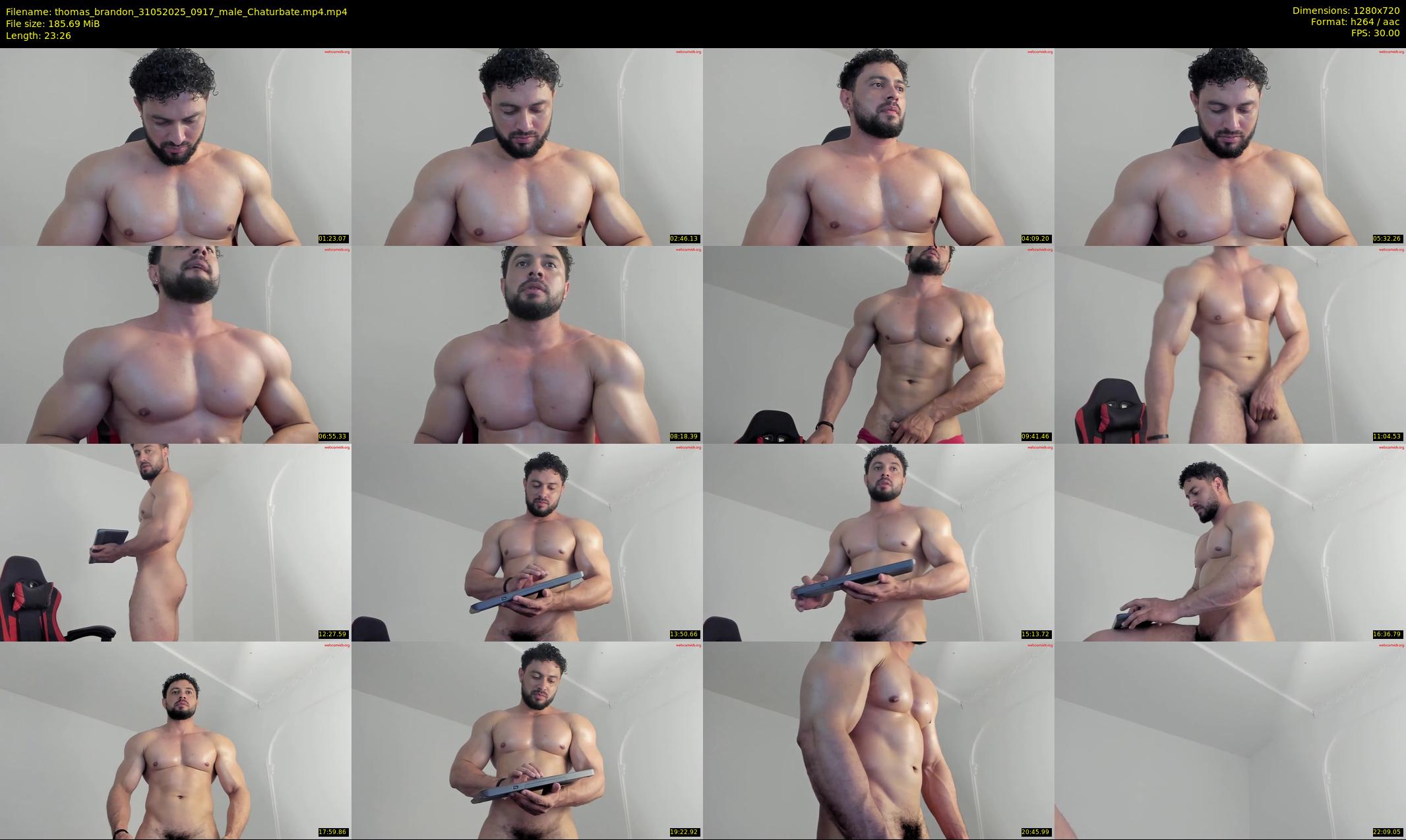 thomas_brandon — 24 minute Chaturbate male cam show recording, 720p, May 31, 2025