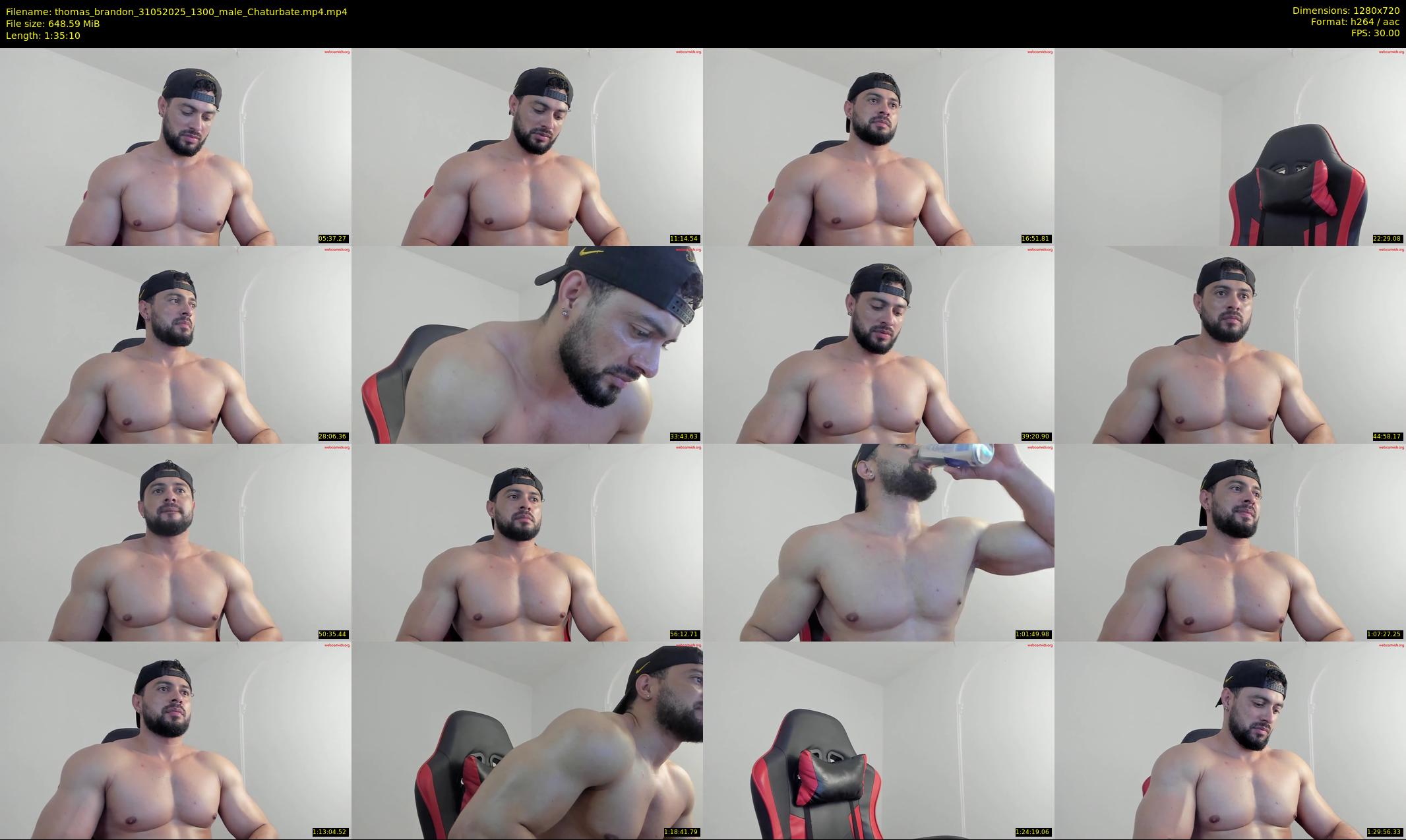 thomas_brandon — 96 minute Chaturbate male cam show recording, 720p, May 31, 2025