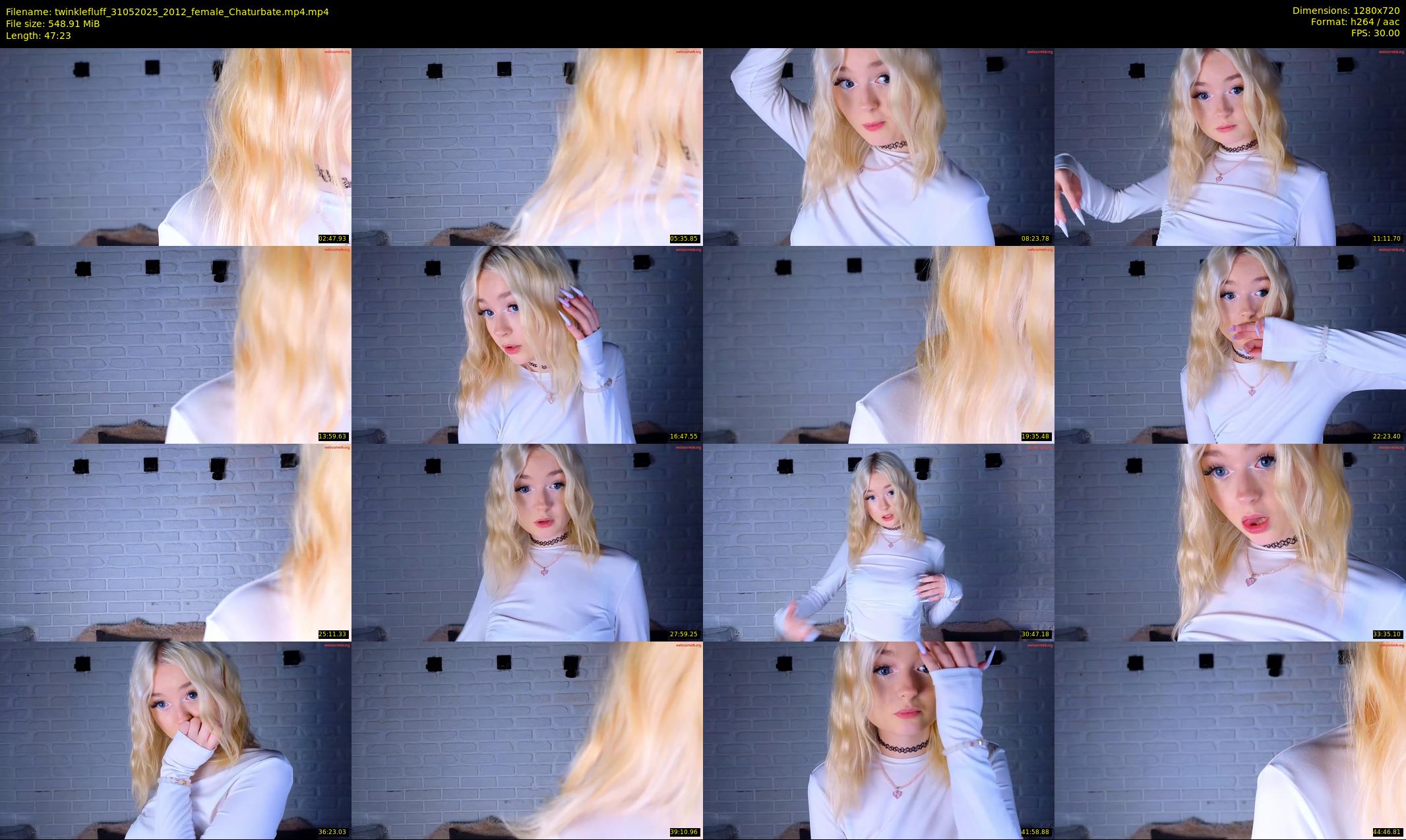 twinklefluff — 48 minute Chaturbate female cam show recording, 720p, May 31, 2025