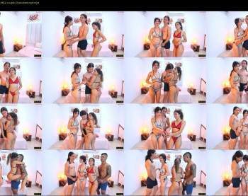 twogirls2boys — 22 minute Chaturbate couple cam show recording, 720p, May 31, 2025