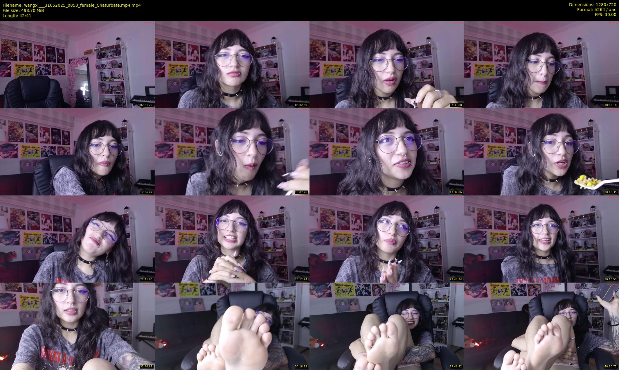 wangxi__ — 43 minute Chaturbate female cam show recording, 720p, May 31, 2025