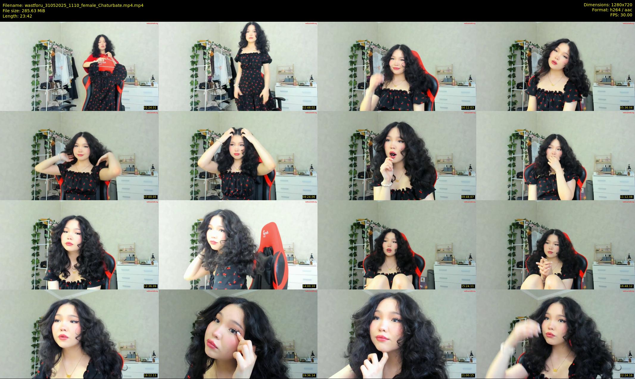 wastforu — 24 minute Chaturbate female cam show recording, 720p, May 31, 2025