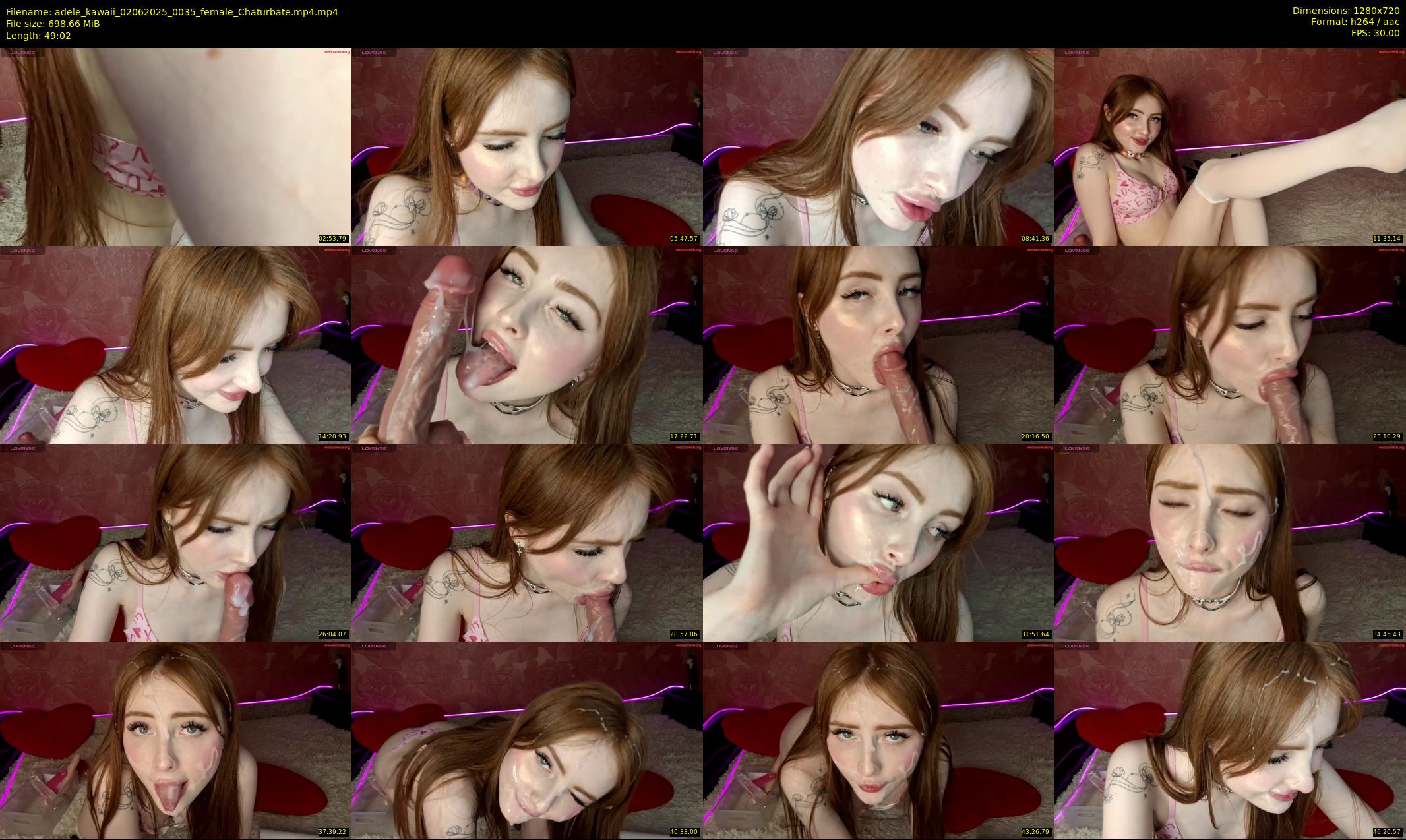 adele_kawaii — 50 minute Chaturbate female cam show recording, 720p, Jun 2, 2025