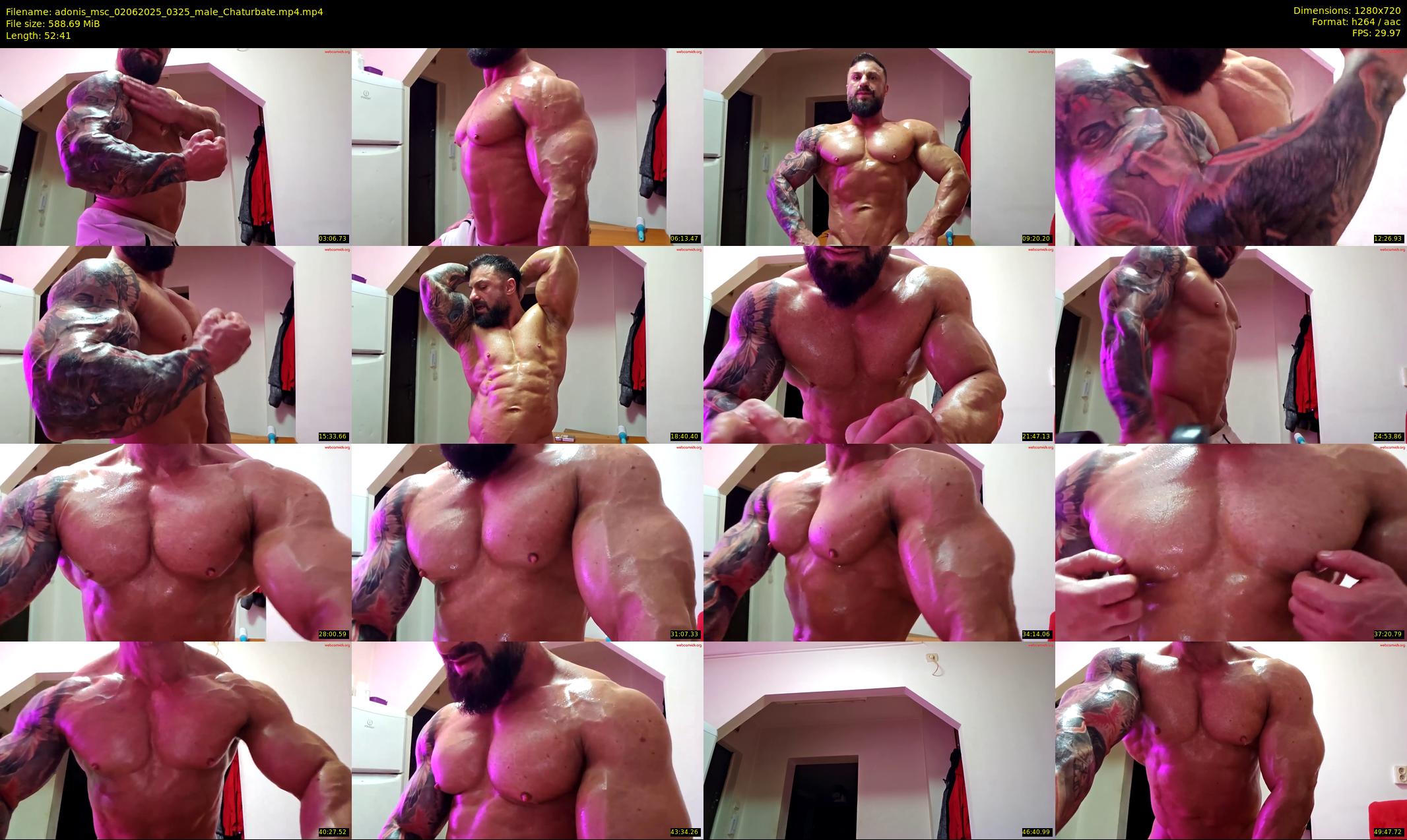 adonis_msc — 53 minute Chaturbate male cam show recording, 720p, Jun 2, 2025