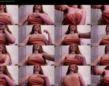 allendia — 15 minute Chaturbate female cam show recording, 720p, Jun 1, 2025