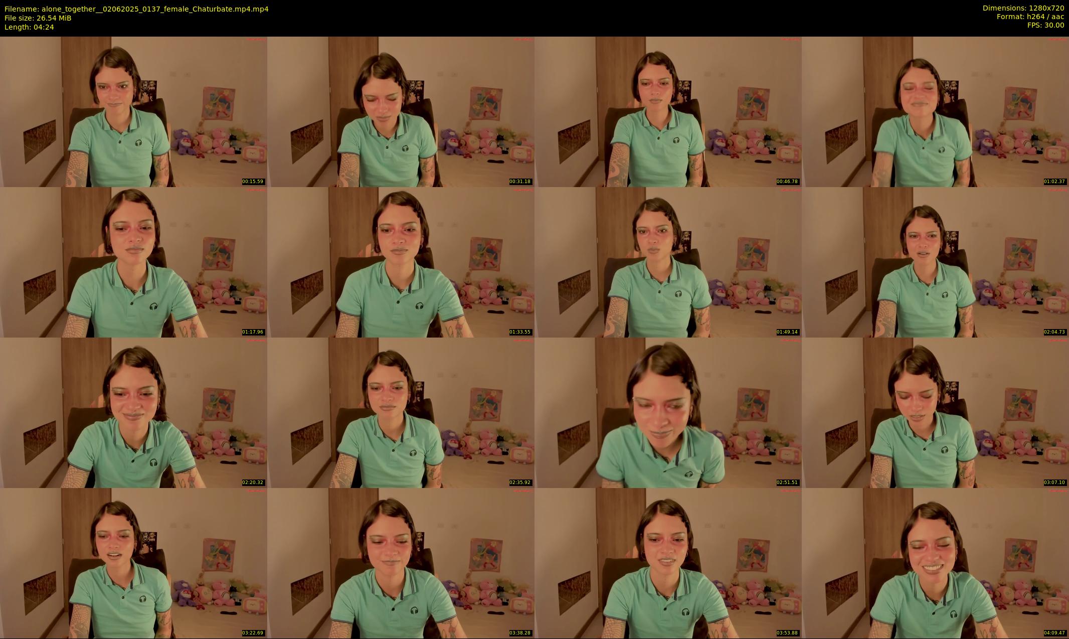 alone_together_ — 5 minute Chaturbate female cam show recording, 720p, Jun 2, 2025