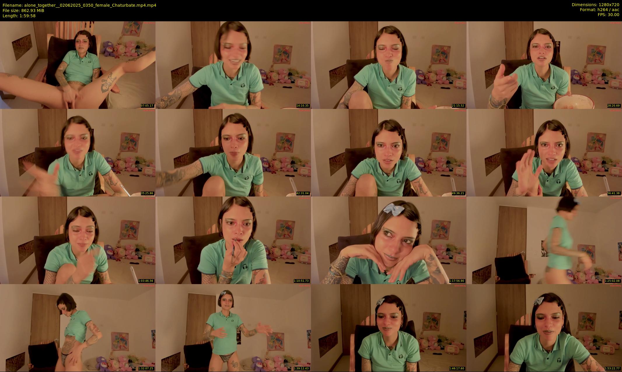 alone_together_ — 120 minute Chaturbate female cam show recording, 720p, Jun 2, 2025