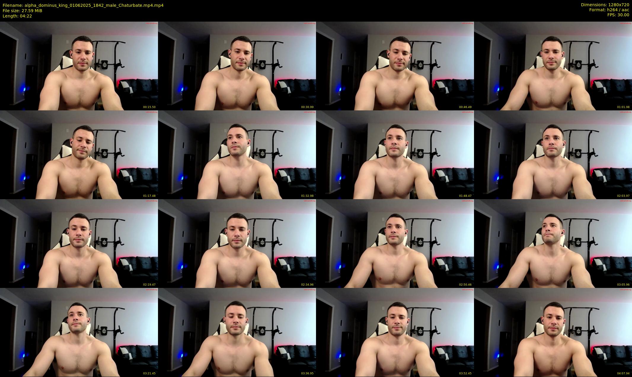 alpha_dominus_king — 5 minute Chaturbate male cam show recording, 720p, Jun 1, 2025