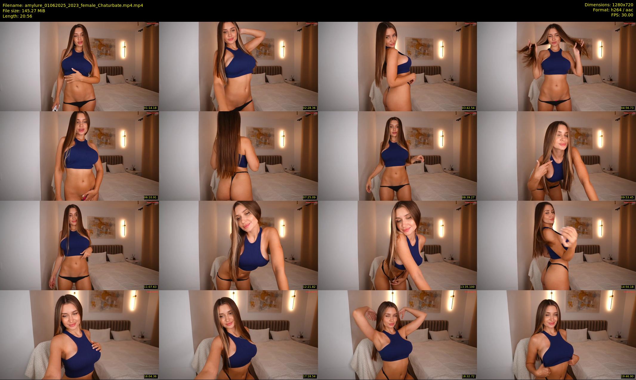 amylure — 21 minute Chaturbate female cam show recording, 720p, Jun 1, 2025