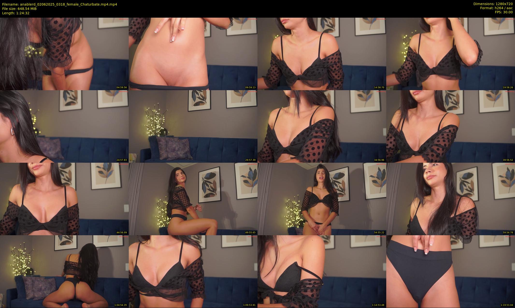 anablerd — 85 minute Chaturbate female cam show recording, 720p, Jun 2, 2025