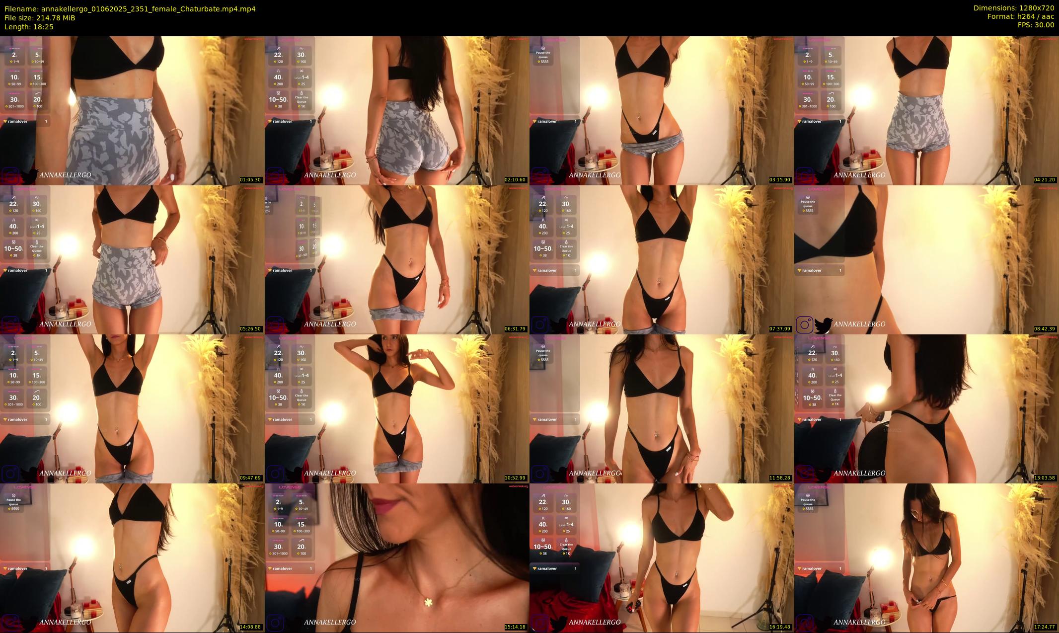 annakellergo — 19 minute Chaturbate female cam show recording, 720p, Jun 1, 2025
