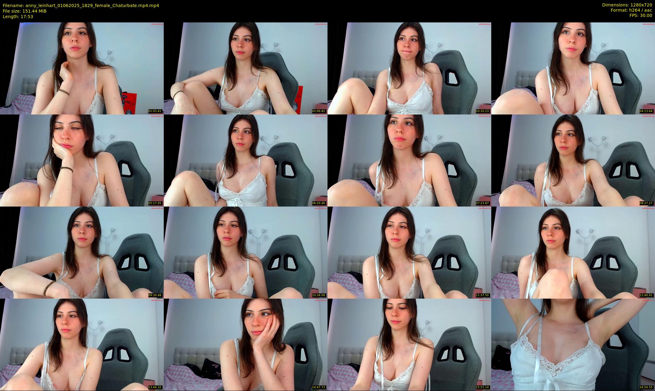 anny_leinhart — 18 minute Chaturbate female cam show recording, 720p, Jun 1, 2025