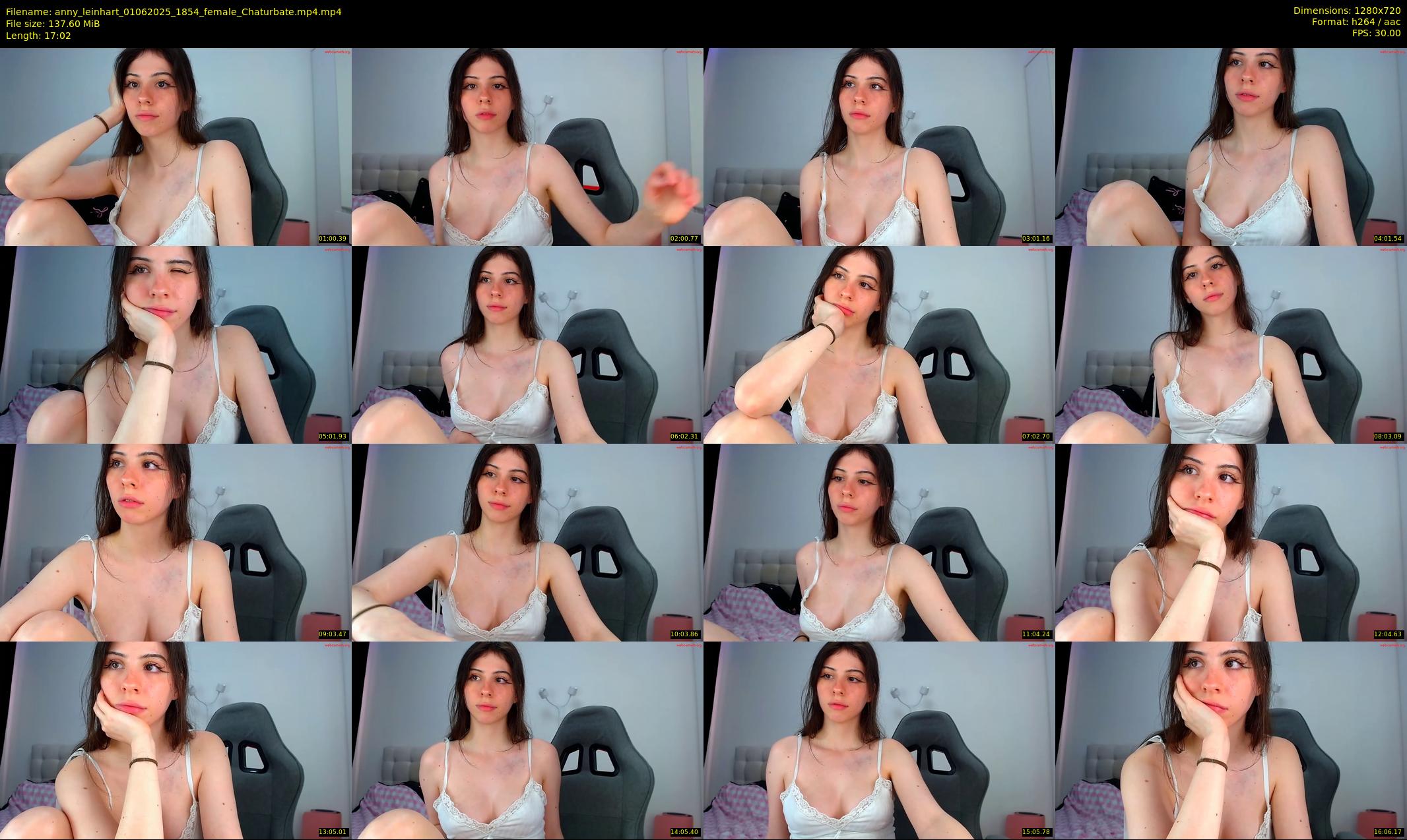 anny_leinhart — 18 minute Chaturbate female cam show recording, 720p, Jun 1, 2025