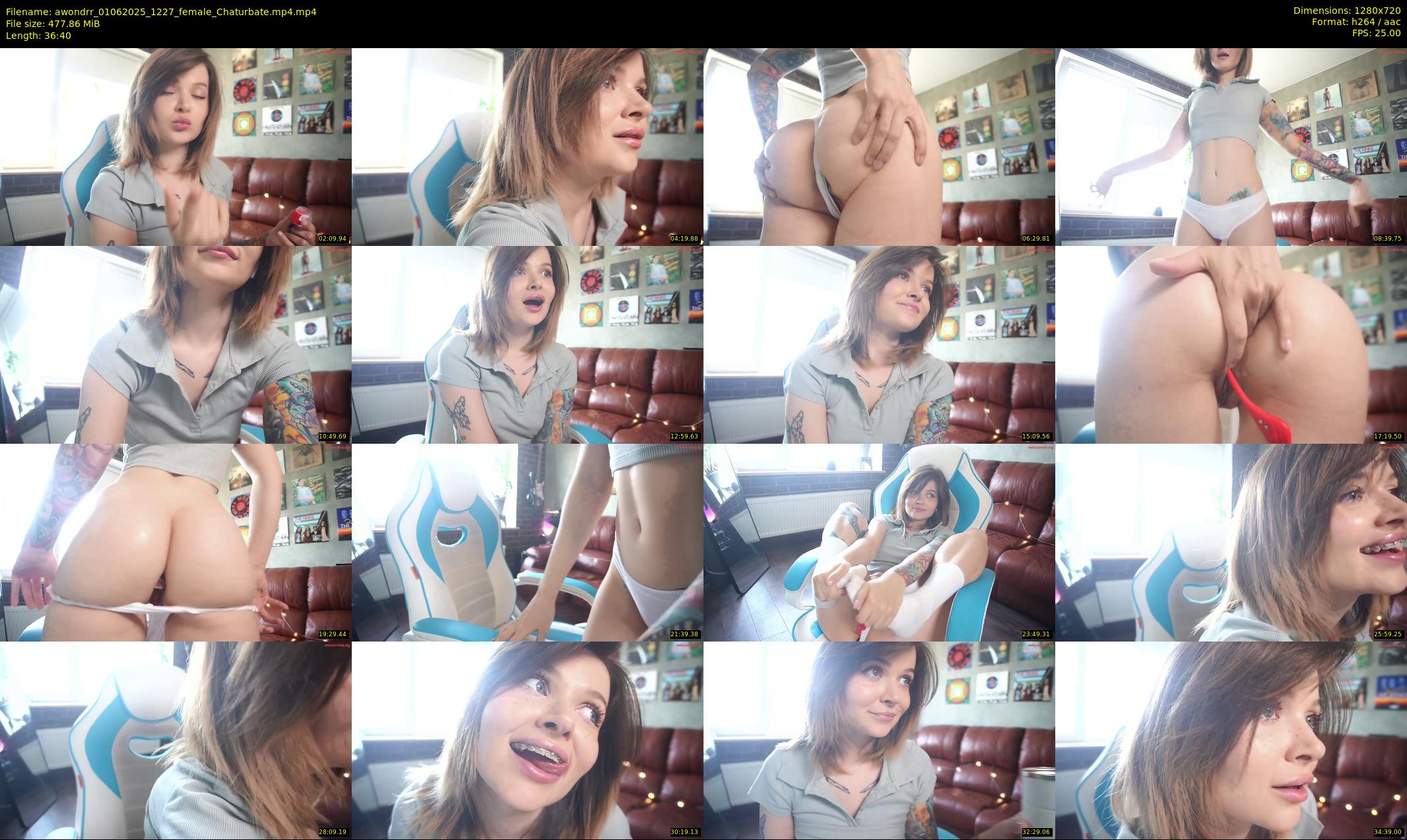 awondrr — 37 minute Chaturbate female cam show recording, 720p, Jun 1, 2025
