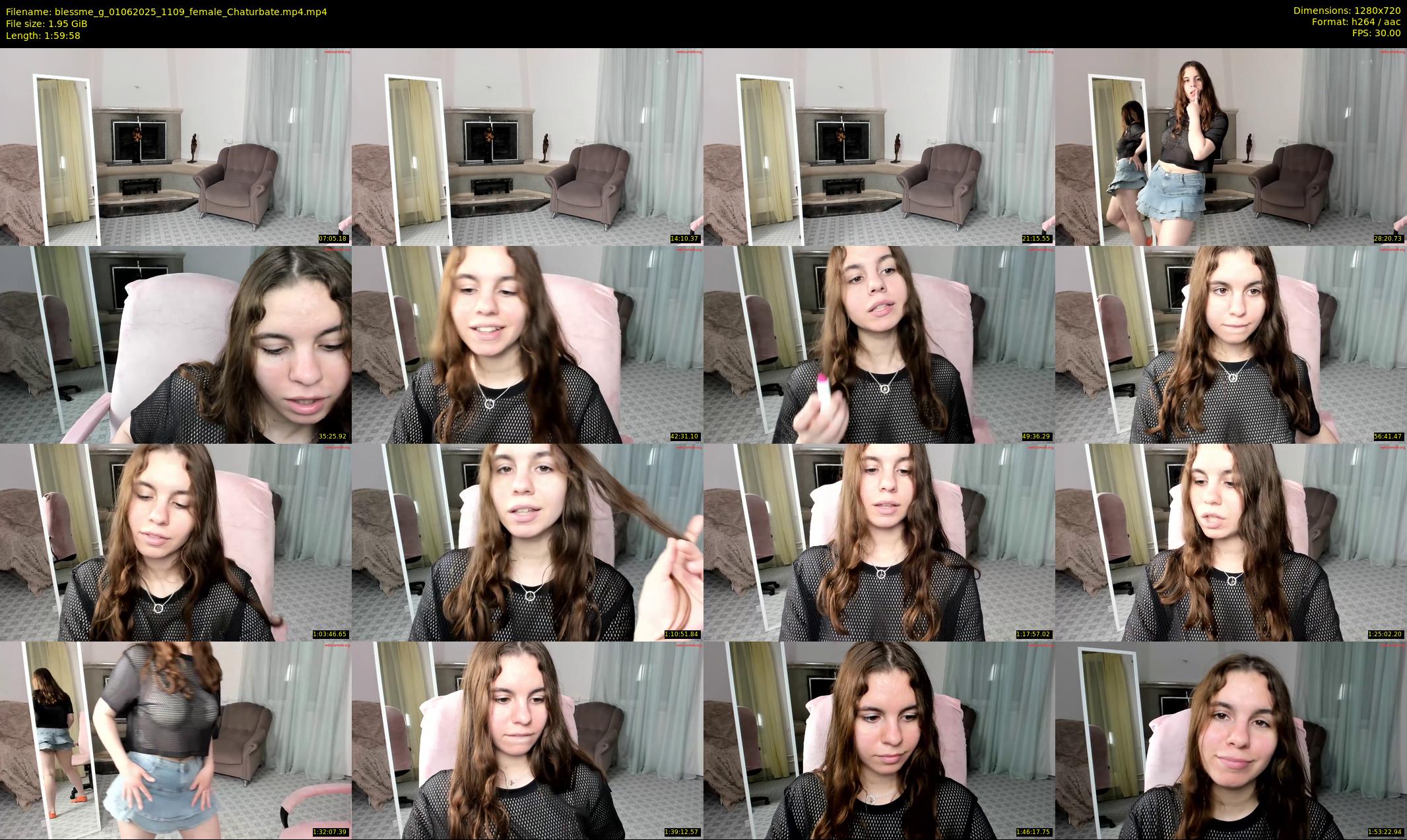 blessme_g — 120 minute Chaturbate female cam show recording, 720p, Jun 1, 2025